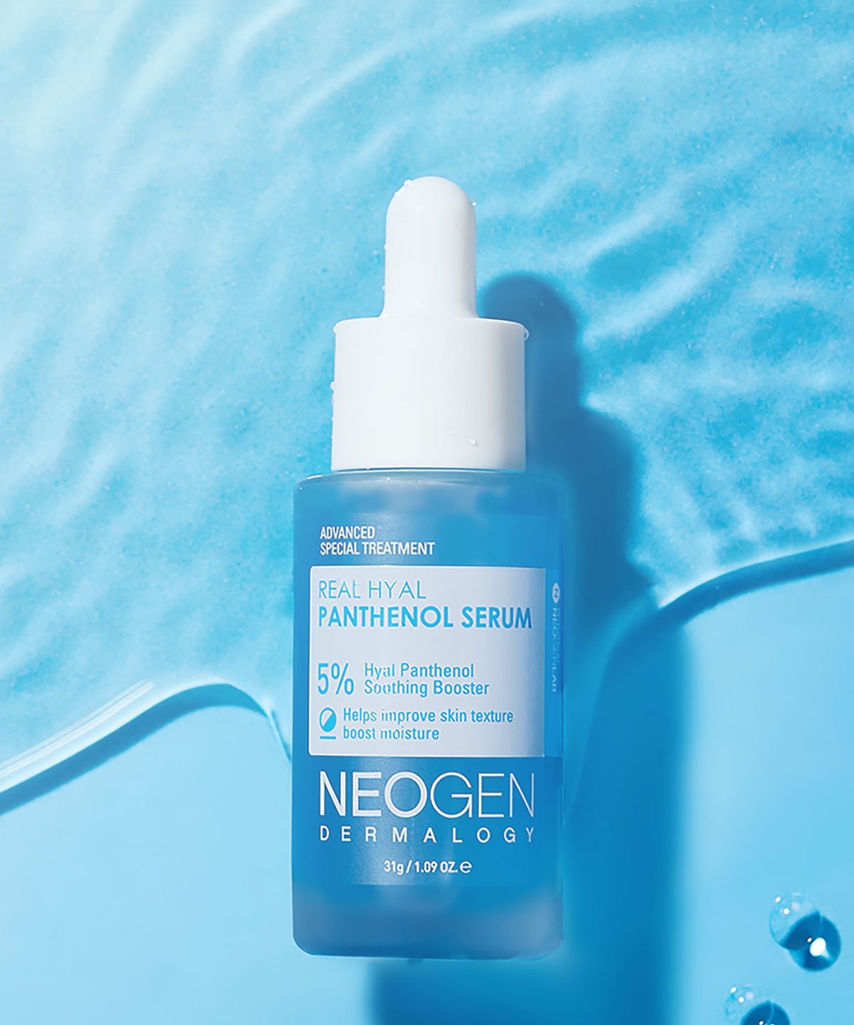 네오젠(NEOGEN) 피부생기충전 8중히알  10종 비타민  리얼 히알 판테놀 세럼 30ml
