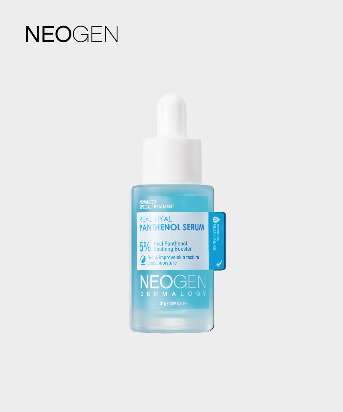 네오젠(NEOGEN) 피부생기충전 8중히알  10종 비타민  리얼 히알 판테놀 세럼 30ml