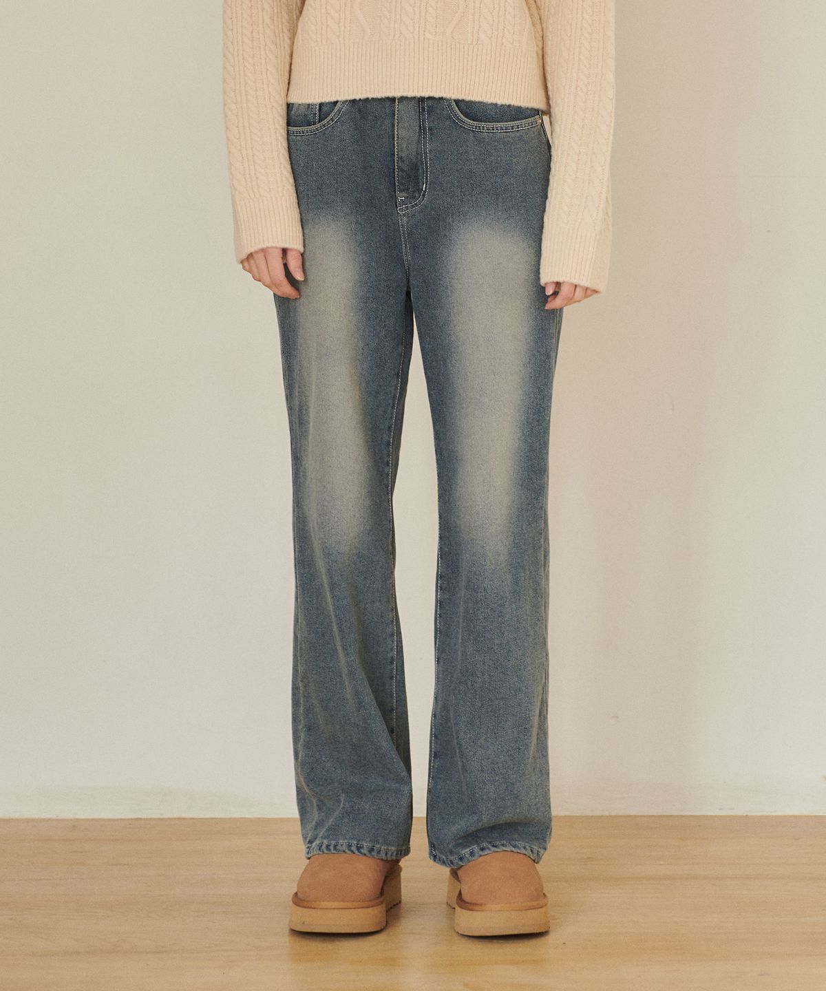 판도라핏(PANDORAFIT) [WIDE] Nicholas Jeans