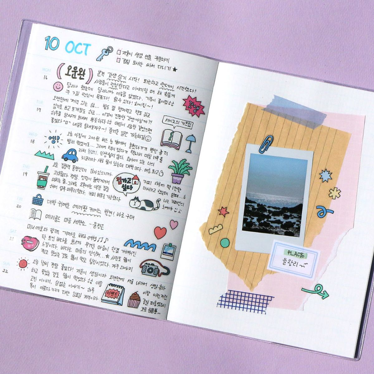 7321디자인(7321DESIGN) 풀오브 다이어리 - 만년형