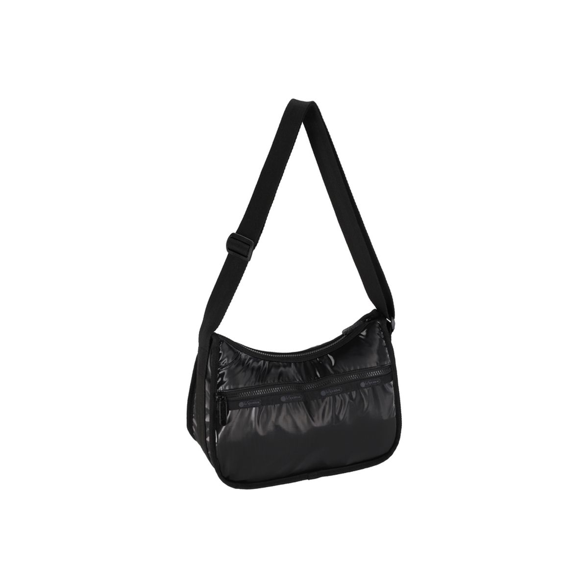 레스포색(LESPORTSAC) 블랙 샤인 클래식 호보백 [7520.M135]