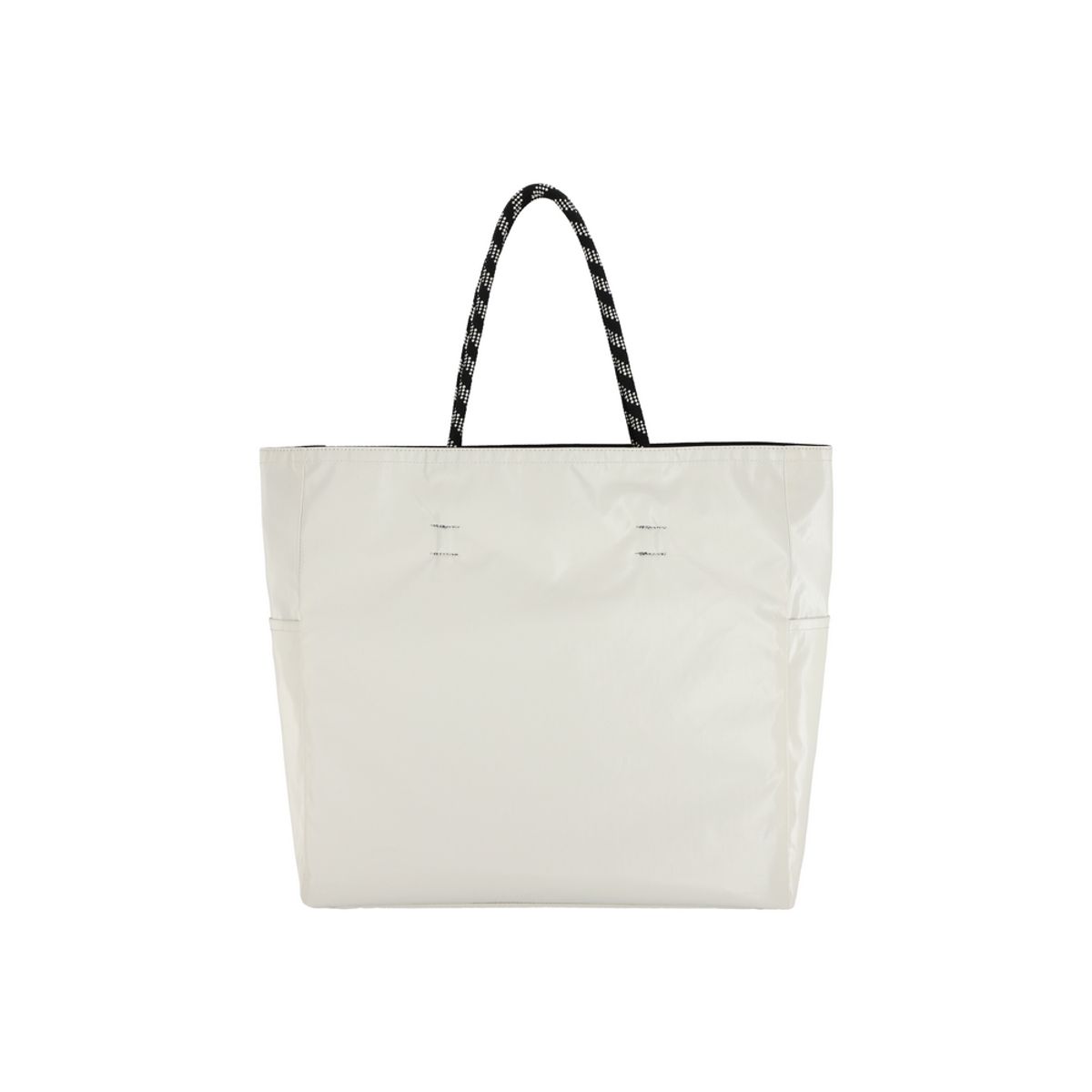 레스포색(LESPORTSAC) 블랙/펄 샤인 라지 투웨이 토트백 [1113.C503]