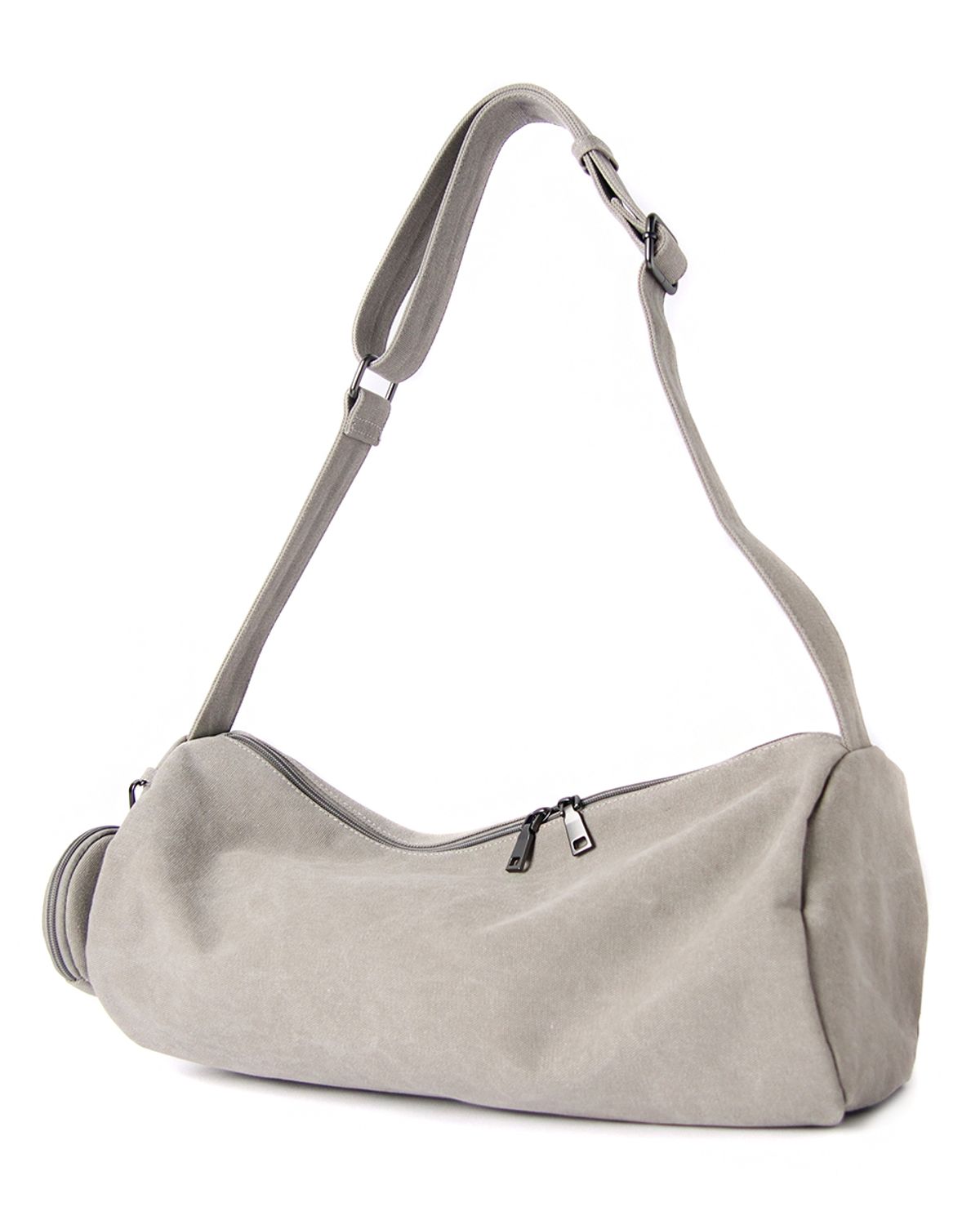 바이모스(BYMOSS) Hammer canvas crossbag - Beige