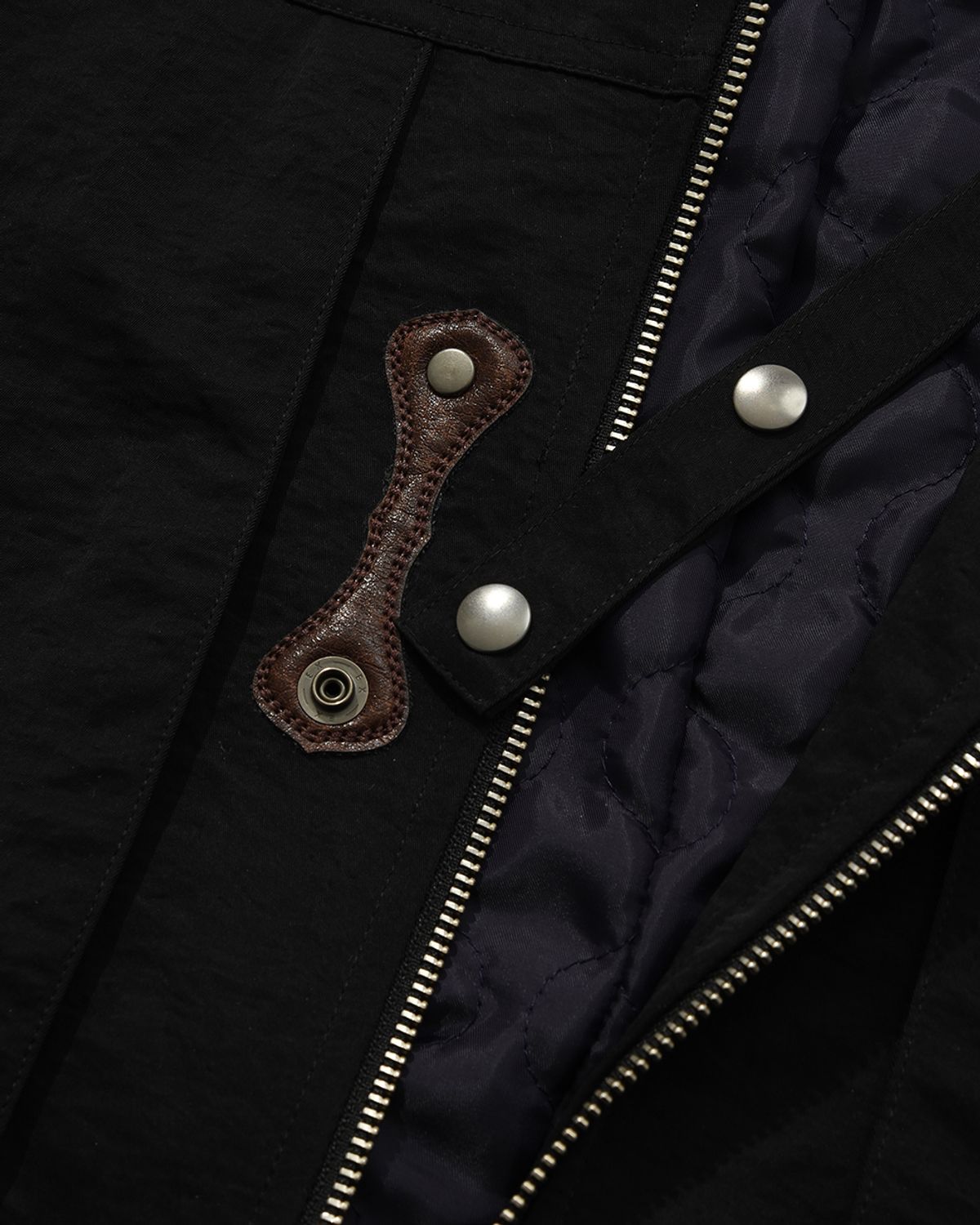 카락터(KARACTOR) Harrington blouson jacket / Black