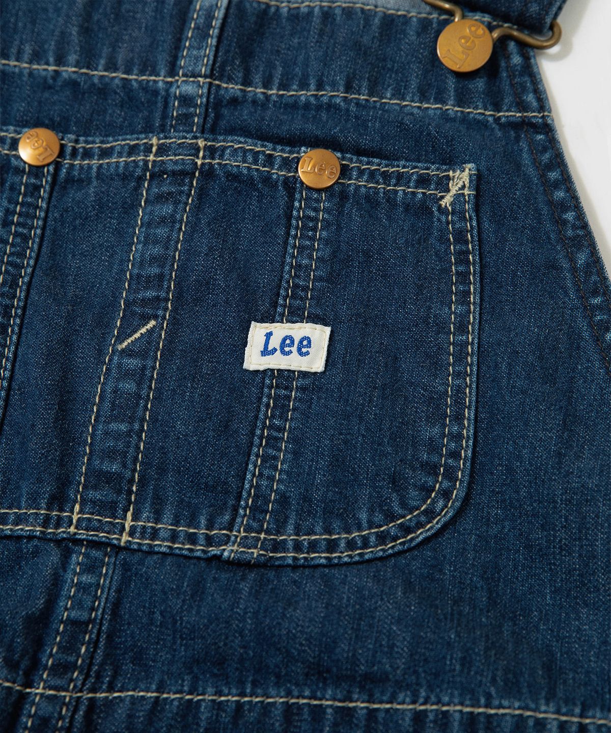 리 키즈(LEE KIDS) [던가리스] 키즈 오버롤 인디고 미듐
