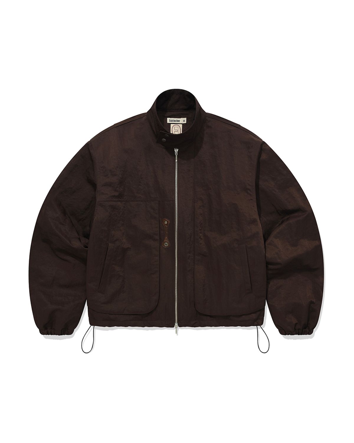 카락터(KARACTOR) Harrington blouson jacket / Brown