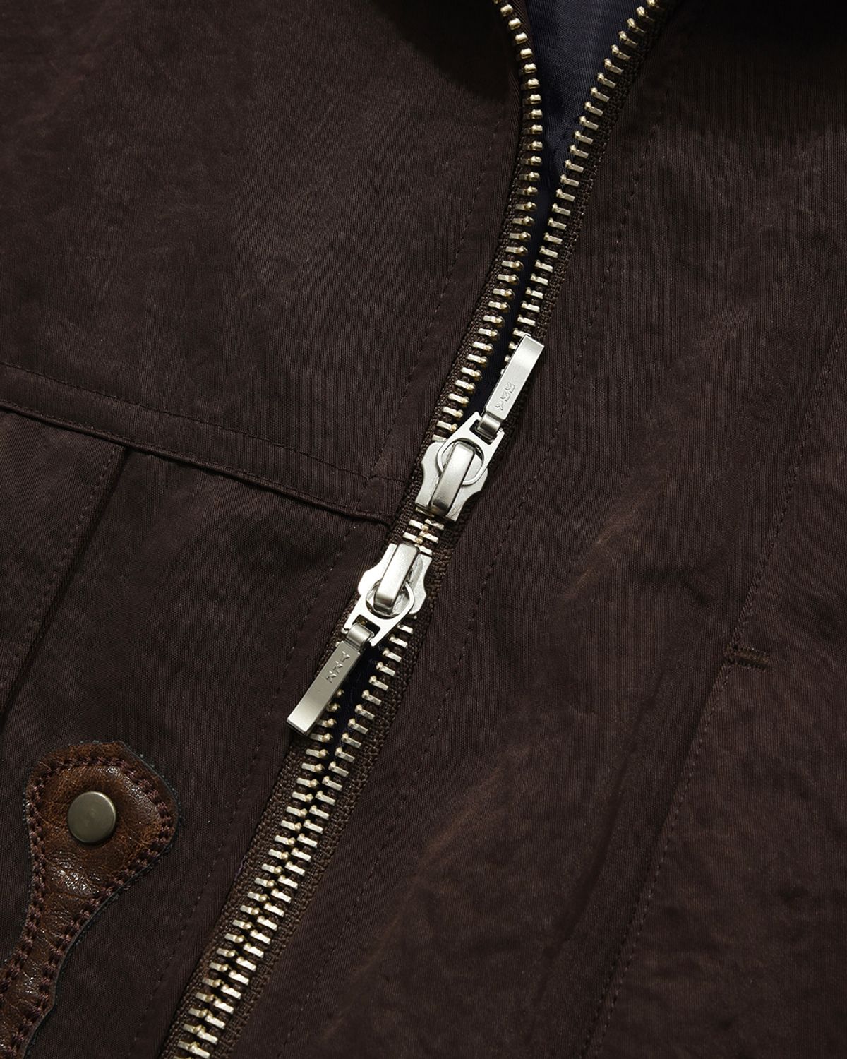 카락터(KARACTOR) Harrington blouson jacket / Brown