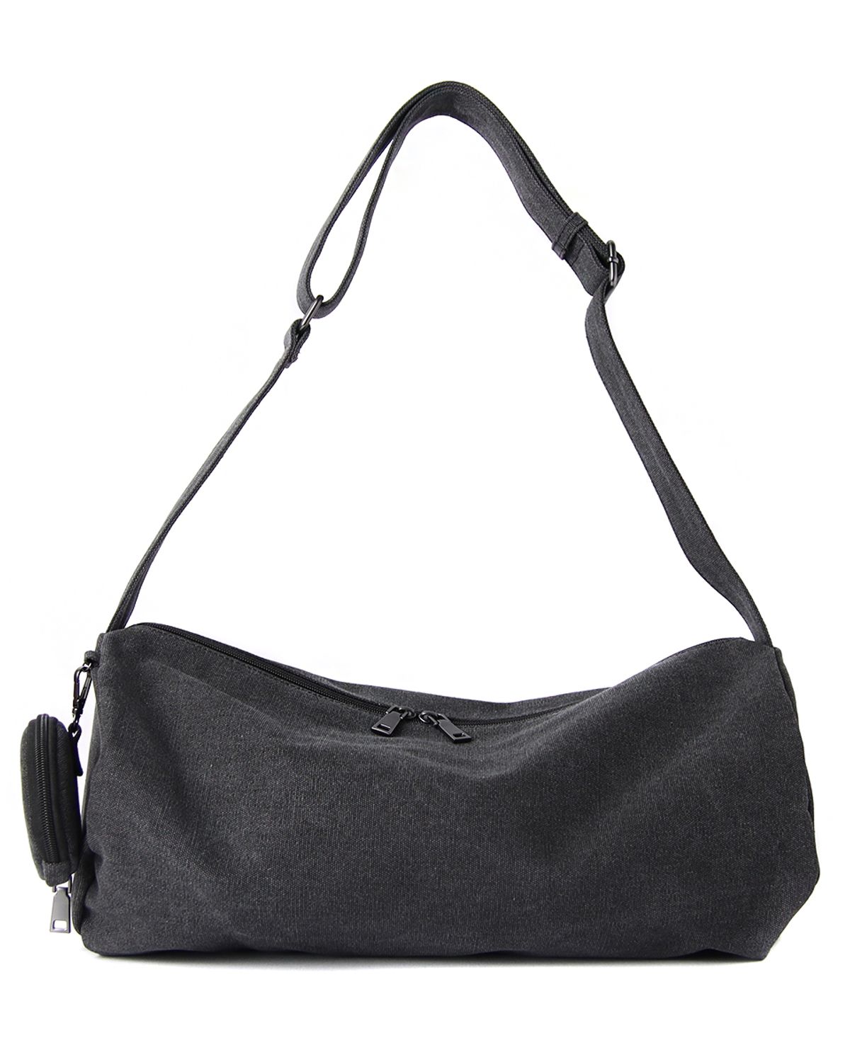 바이모스(BYMOSS) Hammer canvas crossbag - Grey