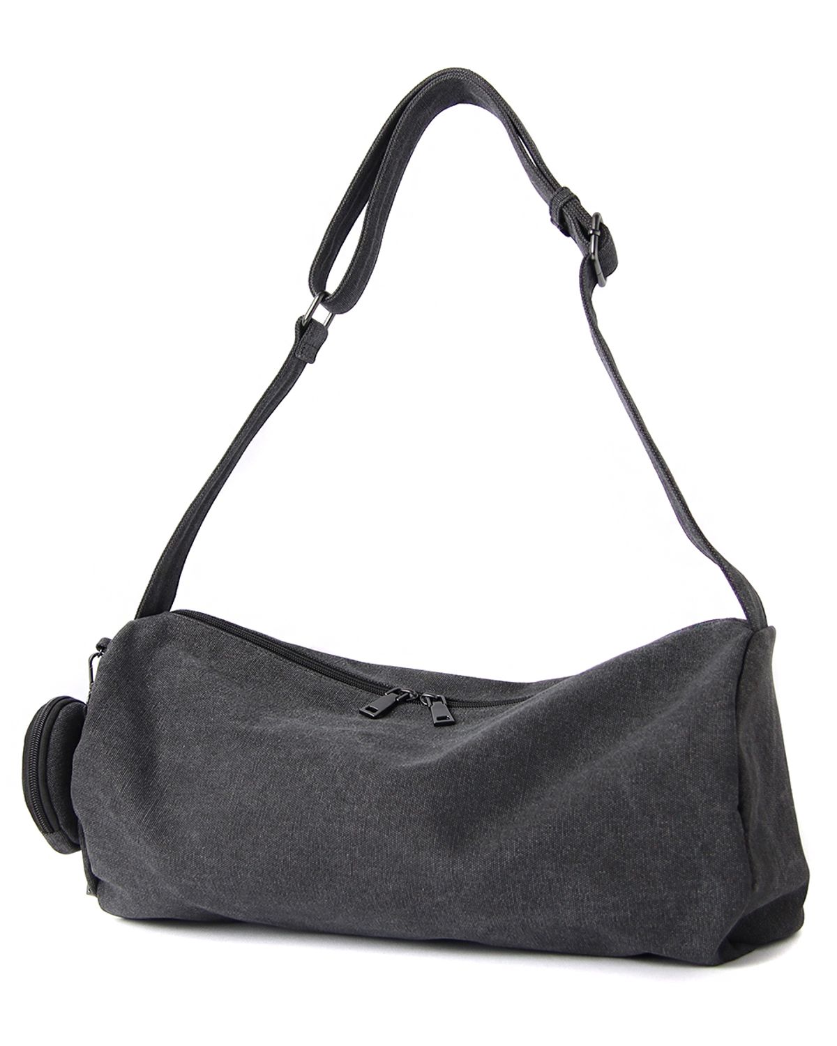 바이모스(BYMOSS) Hammer canvas crossbag - Grey
