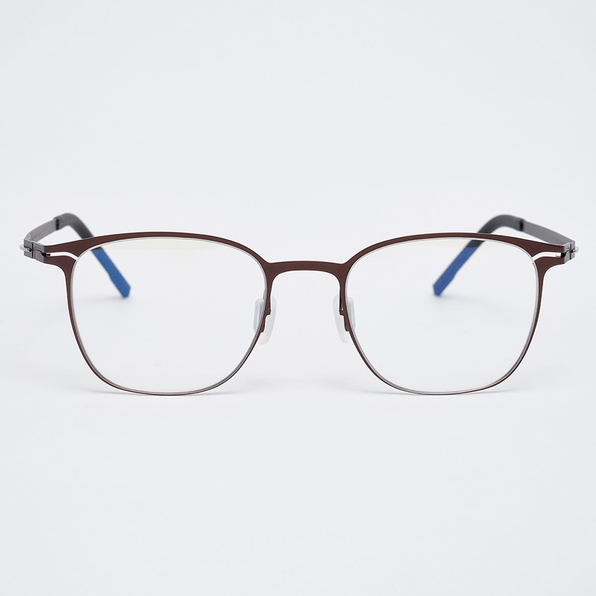 알로아이웨어(ALO EYEWEAR) [The air_flat] AL8306 1616M 초경량 오피서 스퀘어 브라운 안경테