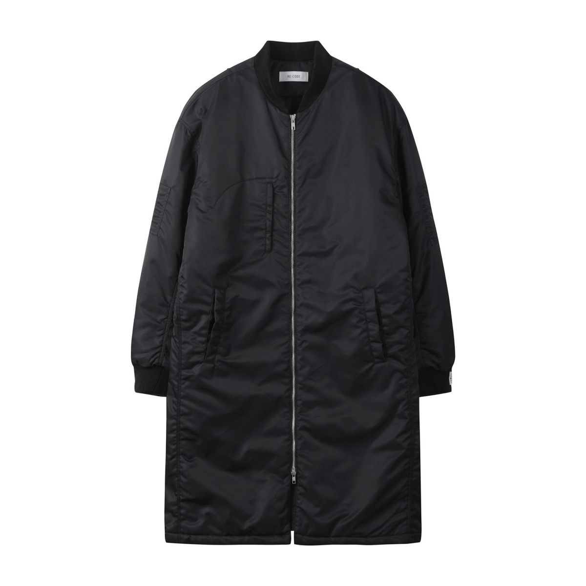 래코드(RECODE) Pocket Detail Long Jumper_RKUAW23617BKX