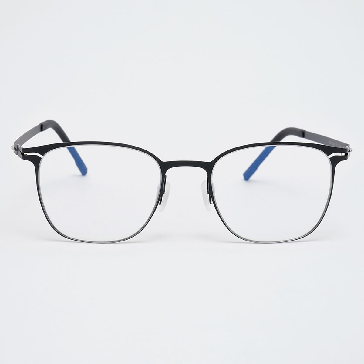 알로아이웨어(ALO EYEWEAR) [The air_flat] AL8306 0909M 초경량 오피서 스퀘어 블랙 안경테