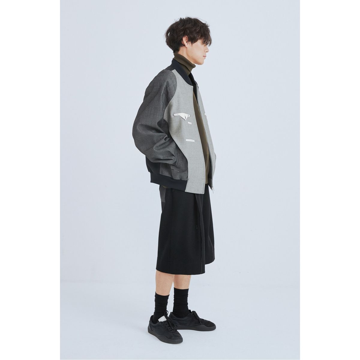 래코드(RECODE) Insideout Pocket Detail Jumper_RKUAW23613GYX