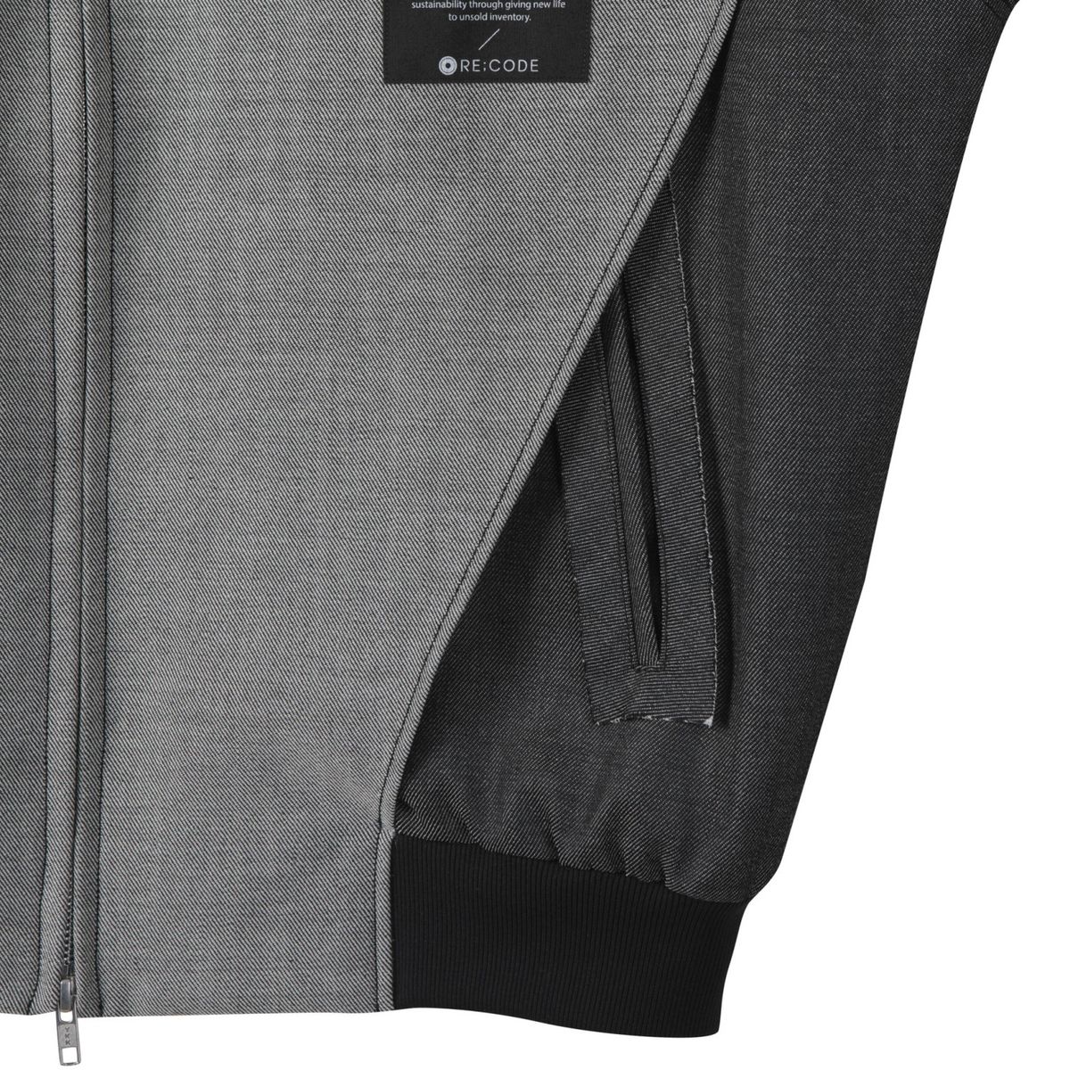 래코드(RECODE) Insideout Pocket Detail Jumper_RKUAW23613GYX