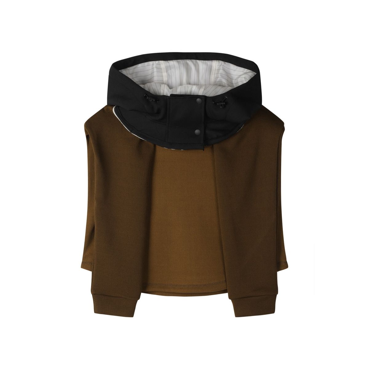 래코드(RECODE) Hoodie Mixed Bolero Cardigan_RYAAW23544BRX