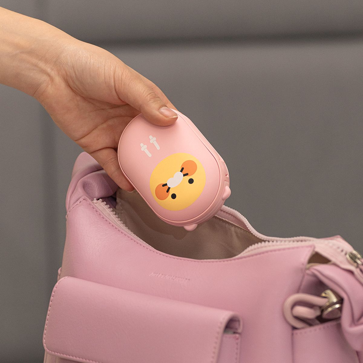 카카오프렌즈 파트너(KAKAOFRIENDS PARTNERS) 조약돌 손난로 보조배터리 5000mAh C타입 충전