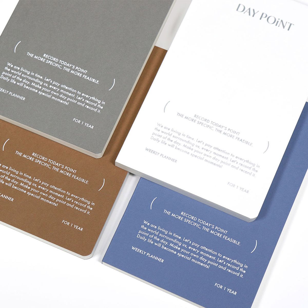 7321디자인(7321DESIGN) 데이포인트 위클리 플래너 - 만년형
