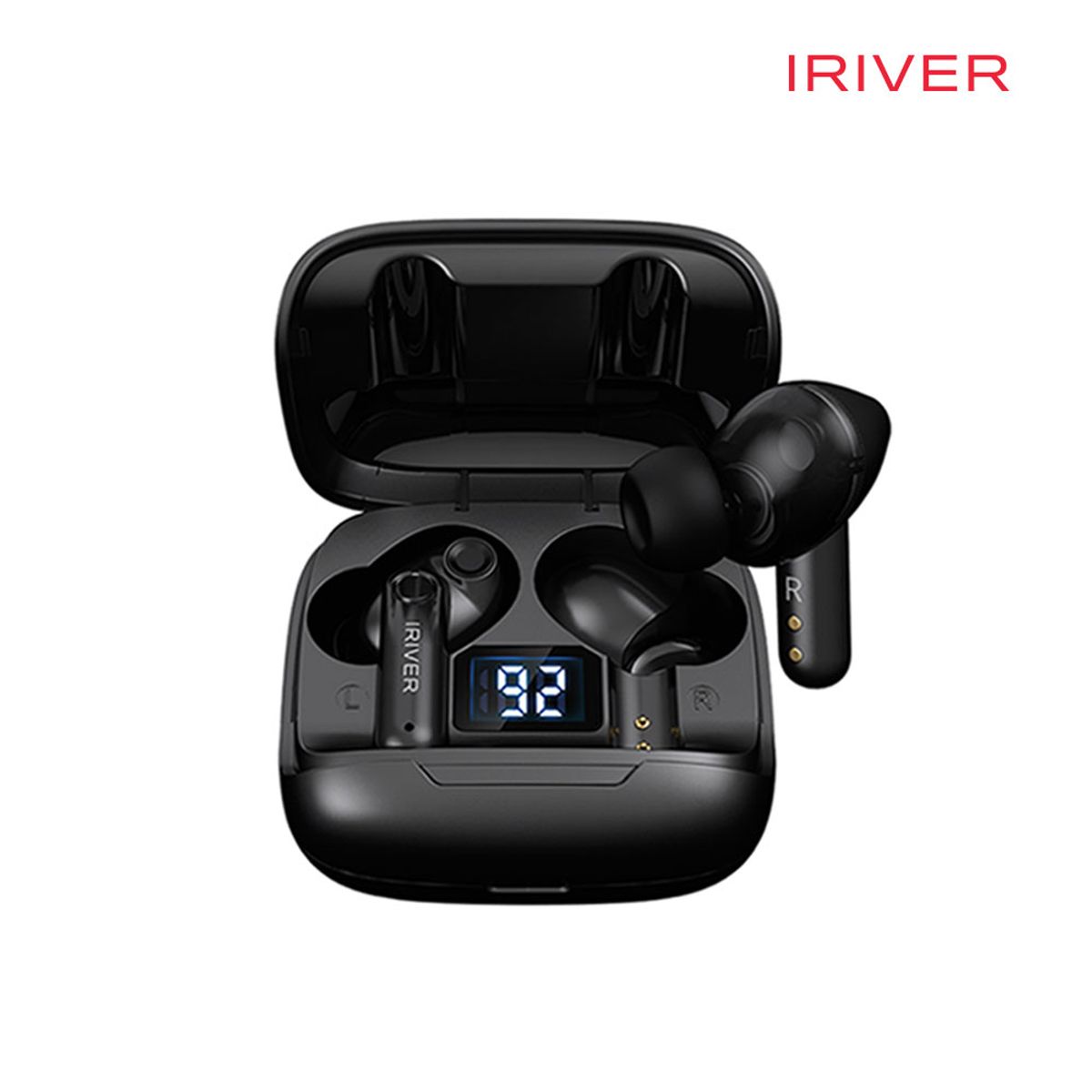 아이리버(IRIVER) 터치 블루투스 이어폰 듀얼 드라이브 무선 IB-T5013BT V5.3