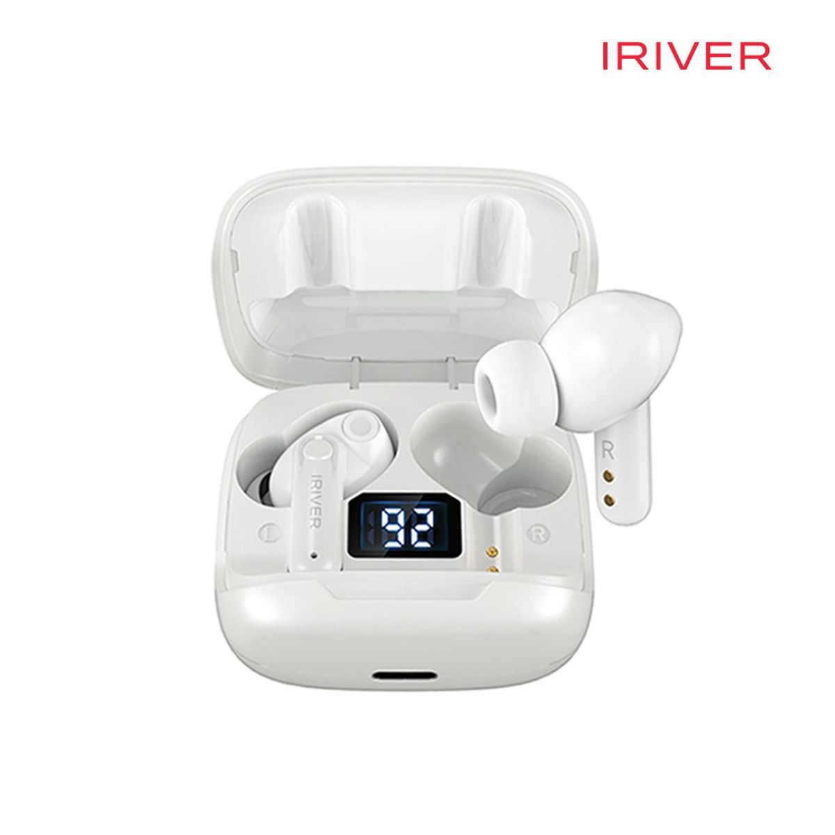아이리버(IRIVER) 터치 블루투스 이어폰 듀얼 드라이브 무선 IB-T5013BT V5.3