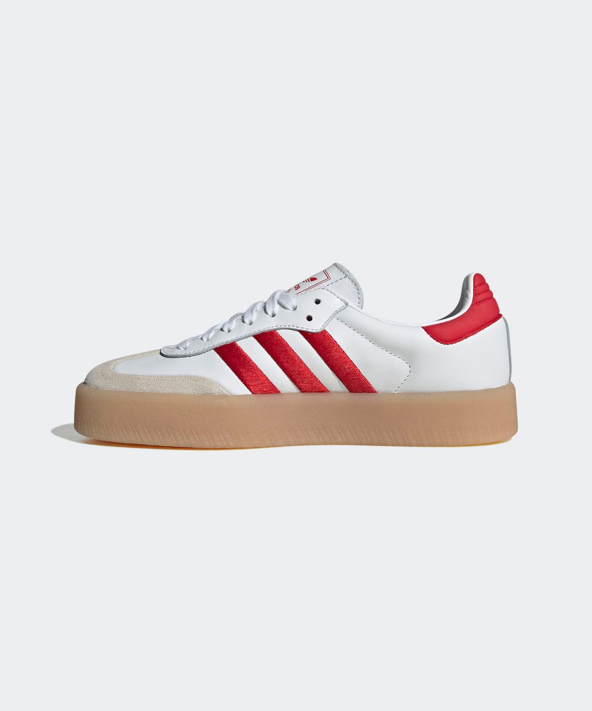 아디다스(ADIDAS) 삼배 - 화이트:레드 / ID0438