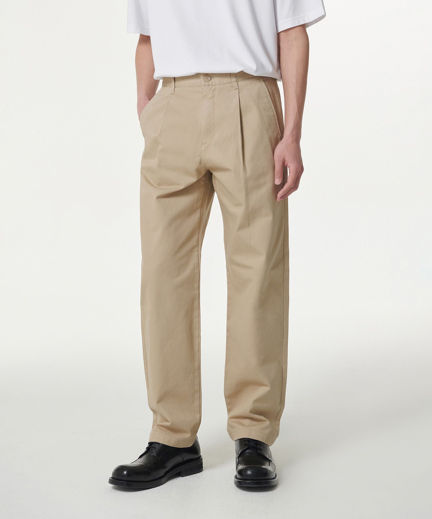 パンツ ONE TUCK LOOSE CHINO TROUSERS S/D MUSINSA | MUSINSA STANDARD One Tuck Regular Fit Chino Pants