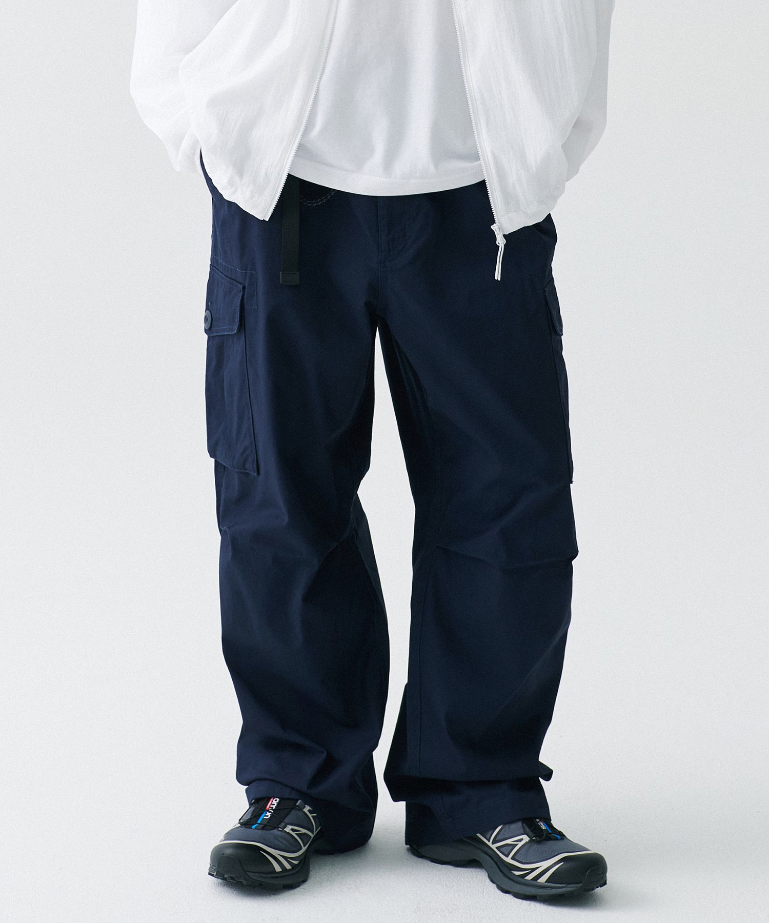 パンツ NEIGHBORHOOD 23SS WIDE CARGO PANTS NAVY NEIGHBORHOOD 23SS WIDE CARGO PANTS NAVY