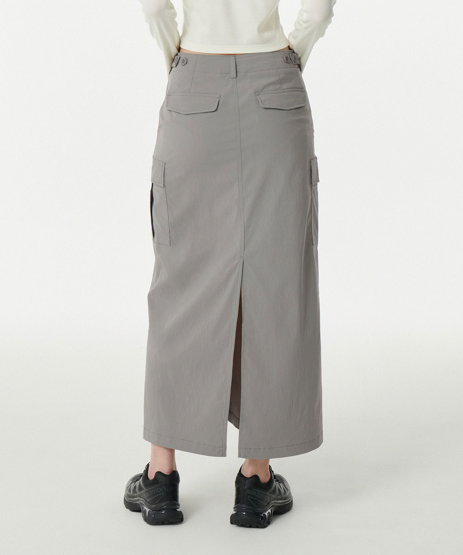 スカート musinsastandardwoman Women's Cargo Maxi Skirt Light Grey MWC MUSINSA | MUSINSA STANDARD WOMAN Women's Cargo Maxi Skirt