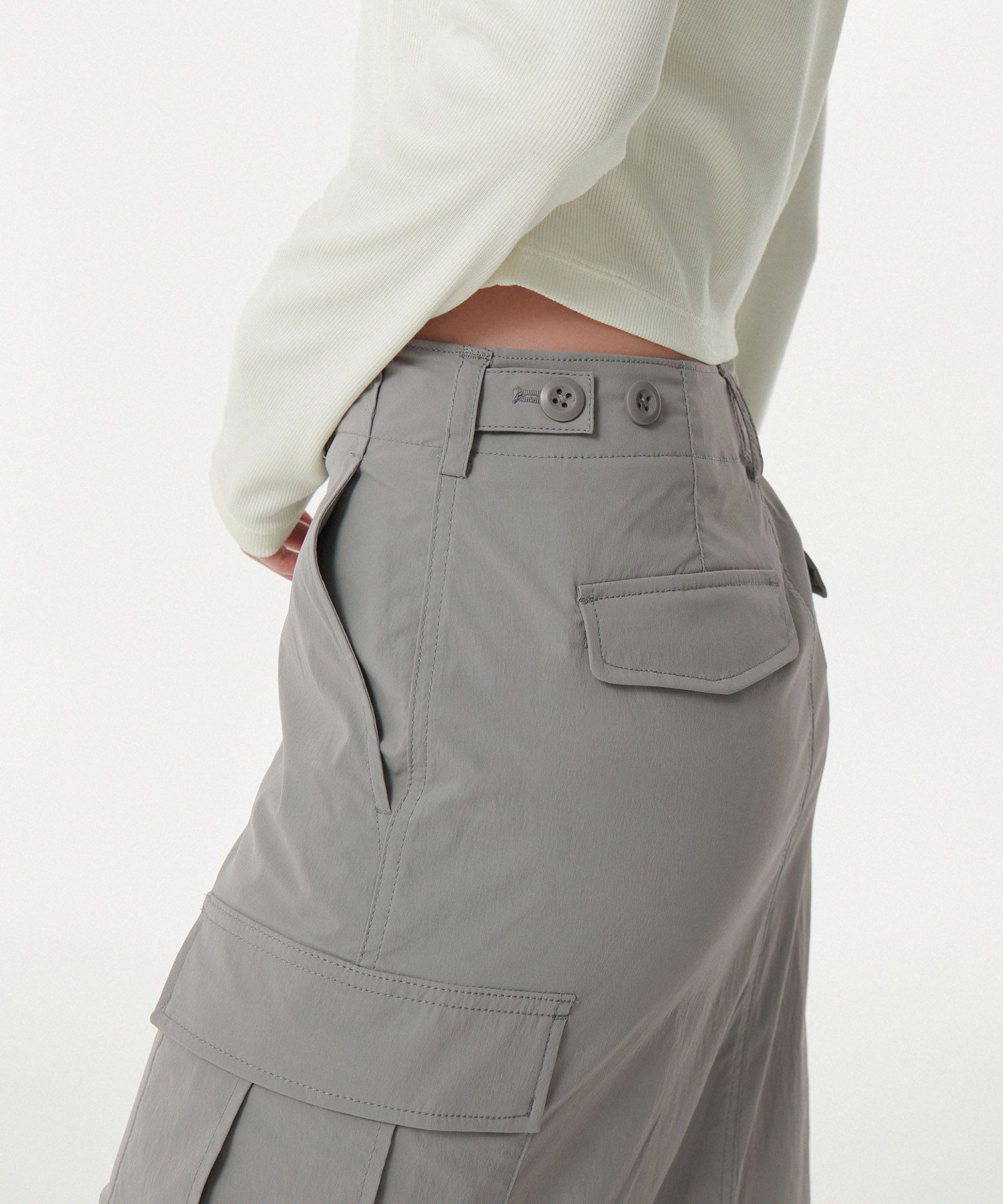 MUSINSA | MUSINSA STANDARD WOMAN Women's Cargo Maxi Skirt