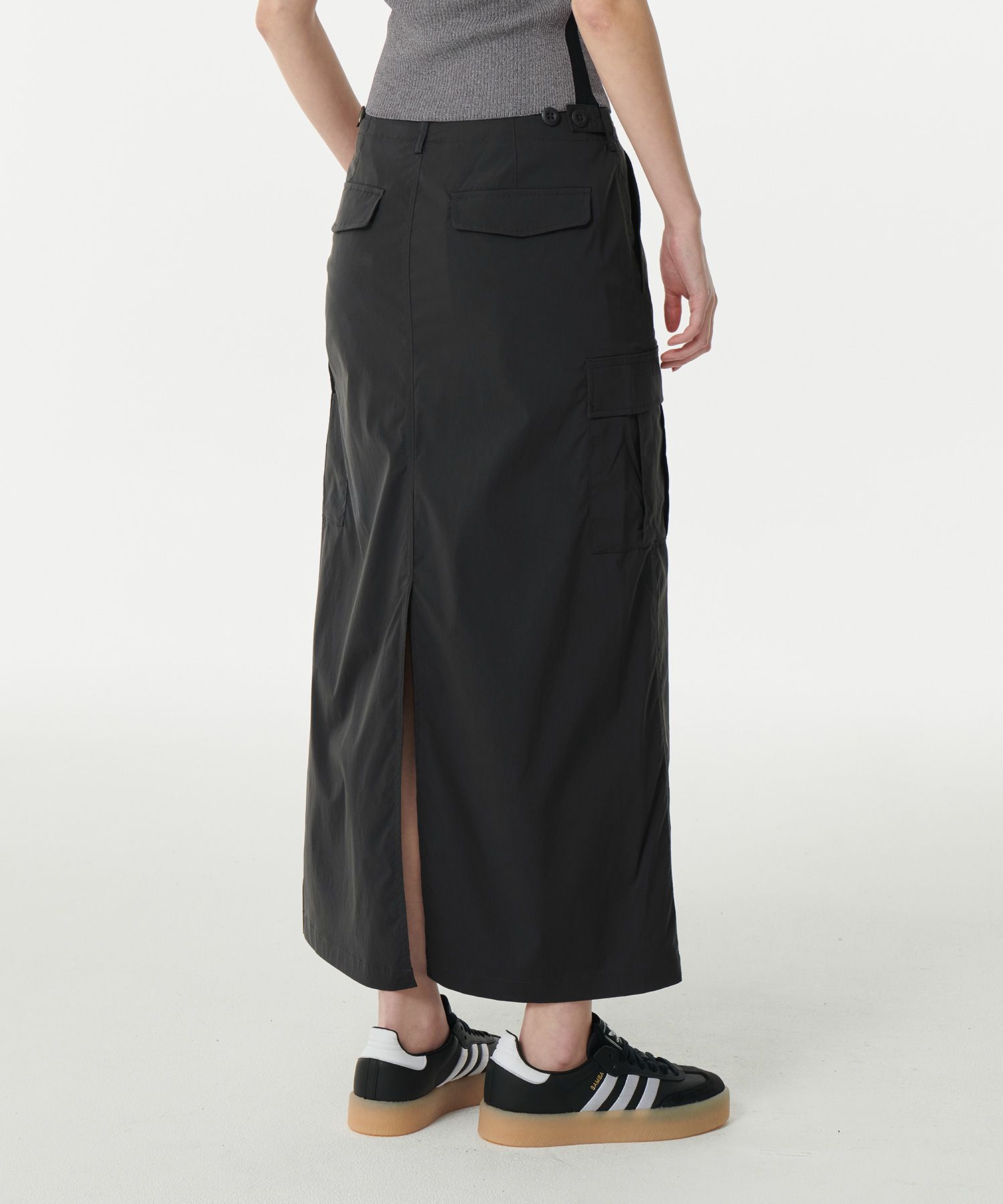 スカート musinsastandardwoman Women's Cargo Maxi Skirt Gunl MWCKS MUSINSA | MUSINSA STANDARD WOMAN Women's Cargo Maxi Skirt