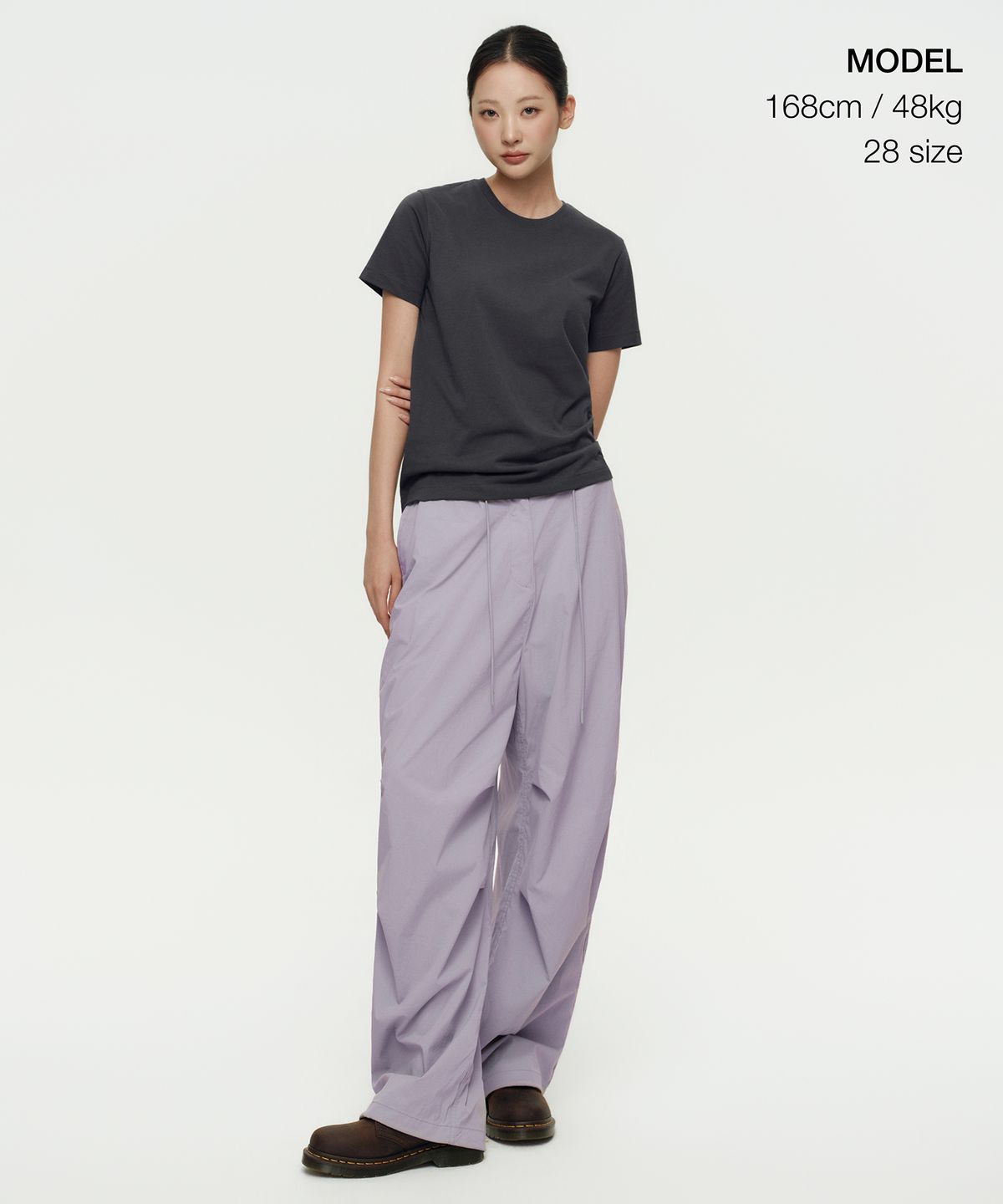 무신사 스탠다드 우먼(MUSINSA STANDARD WOMAN) 우먼즈 파라슈트 팬츠 [라벤더]