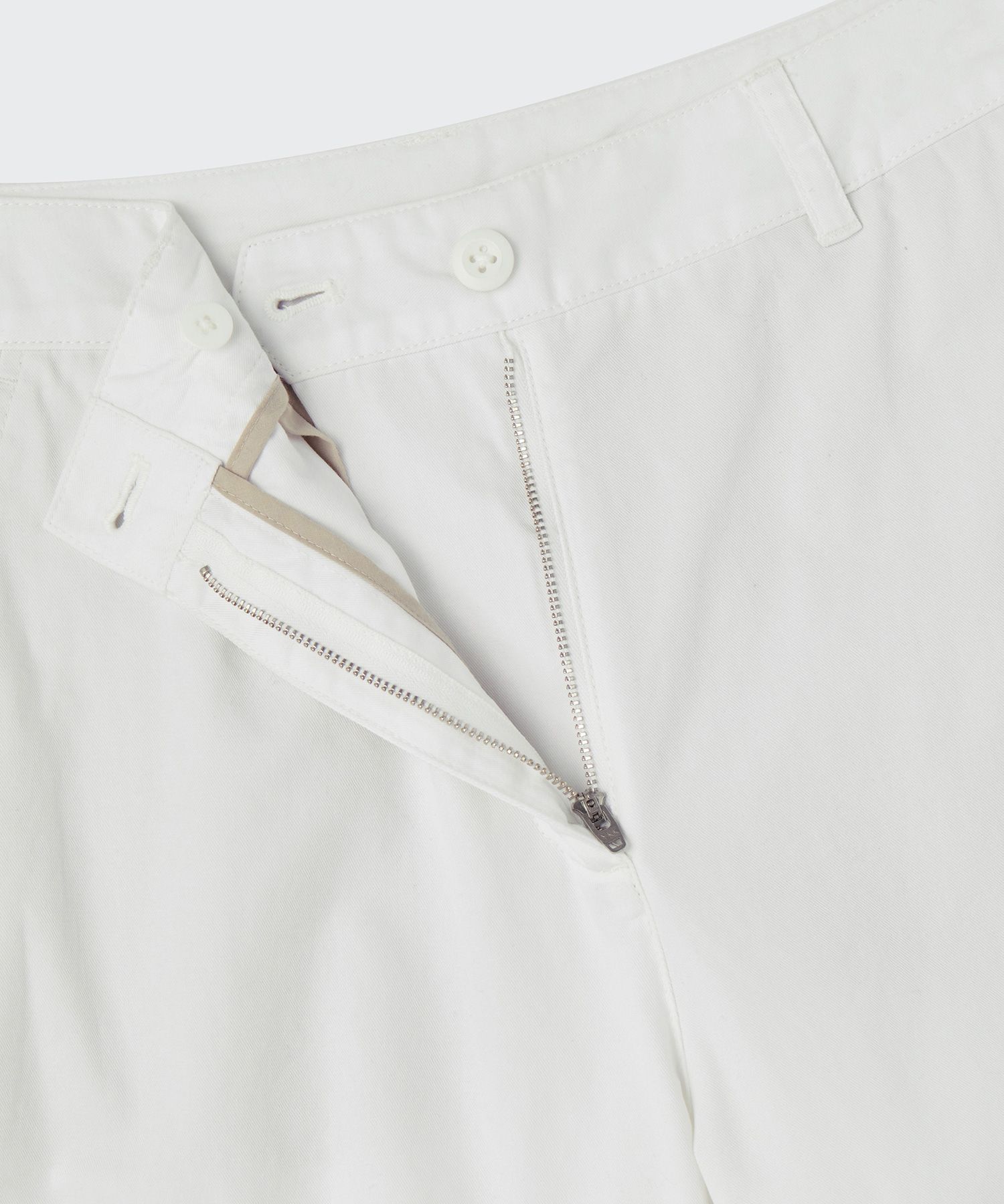Womens Wide Cargo Pants [White] thumbnail 6