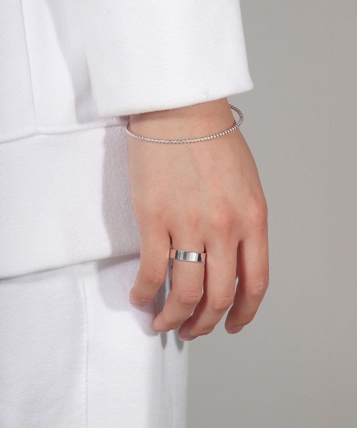 쿼르코어(QUARQOR) #7312 silver92.5 BRACELET
