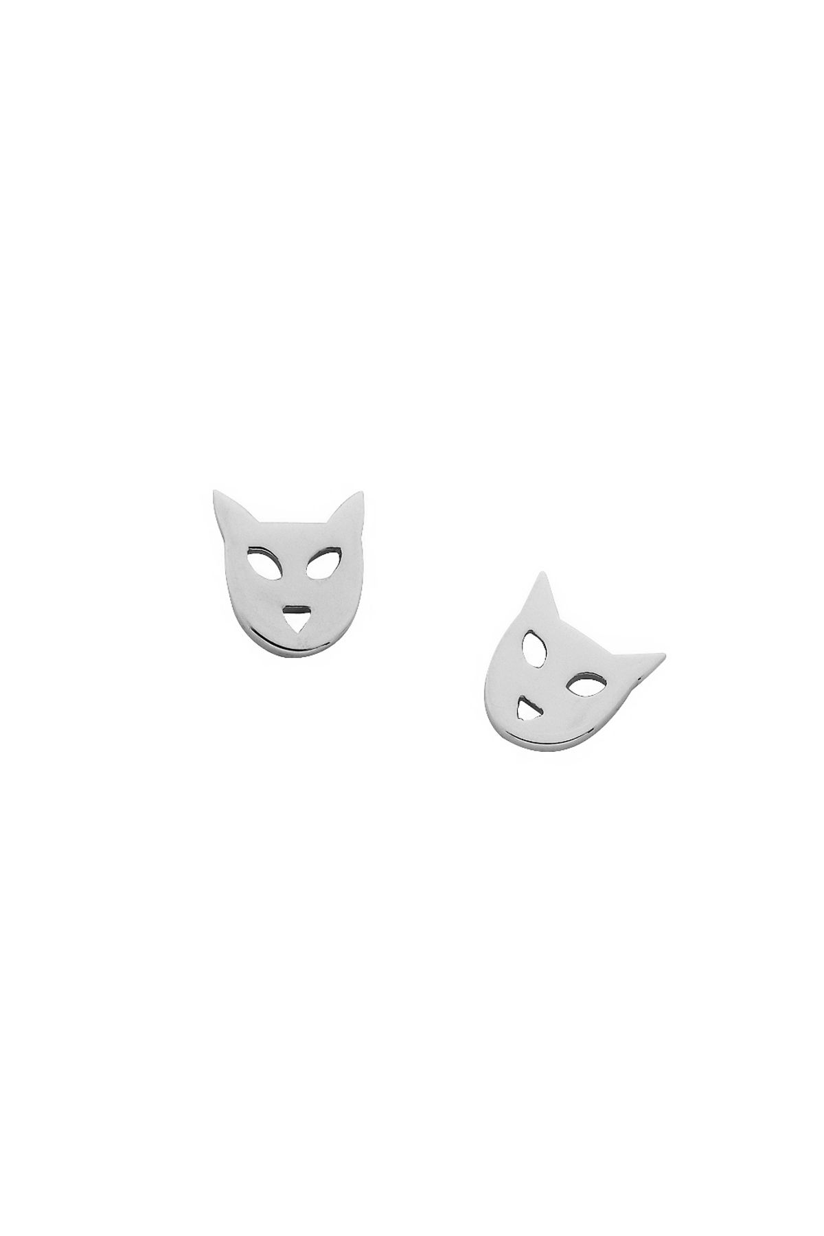 카렌 워커(KAREN WALKER) 미니 캣 스터드 925 실버 이어링