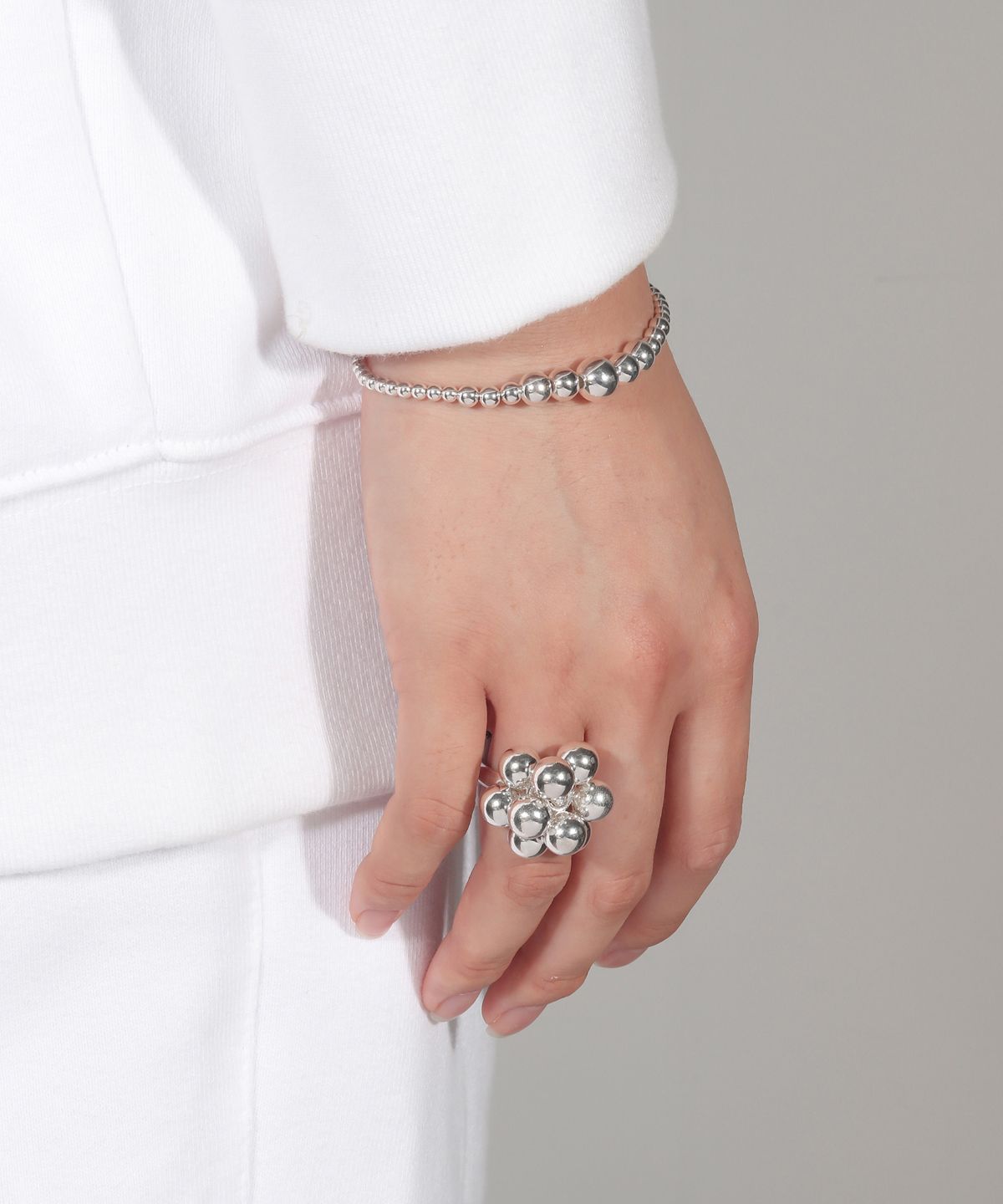 쿼르코어(QUARQOR) #7315 silver92.5 BRACELET