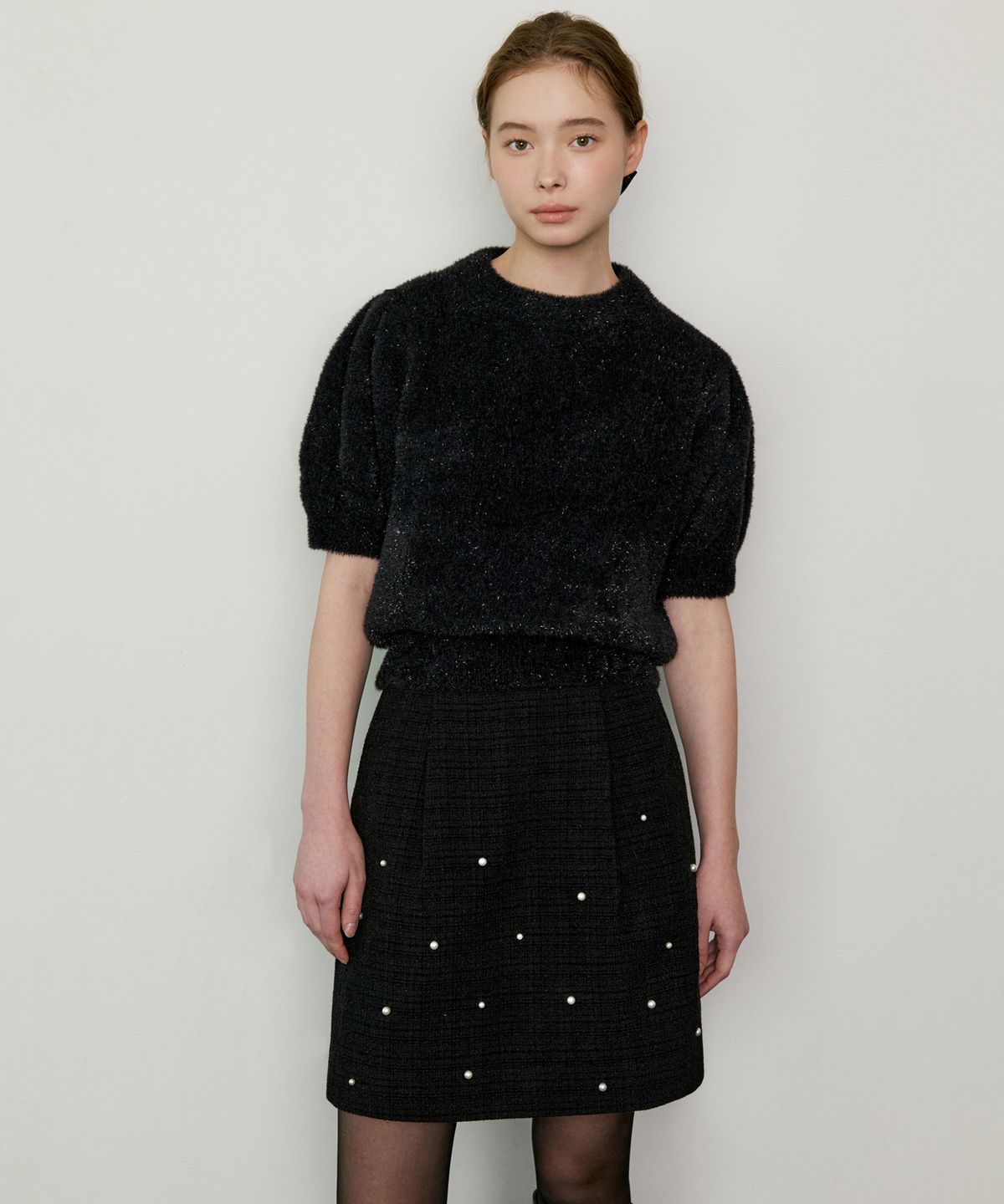 오떼뜨(OCTETTE) PEARL VOLUM KNIT_2COLOR