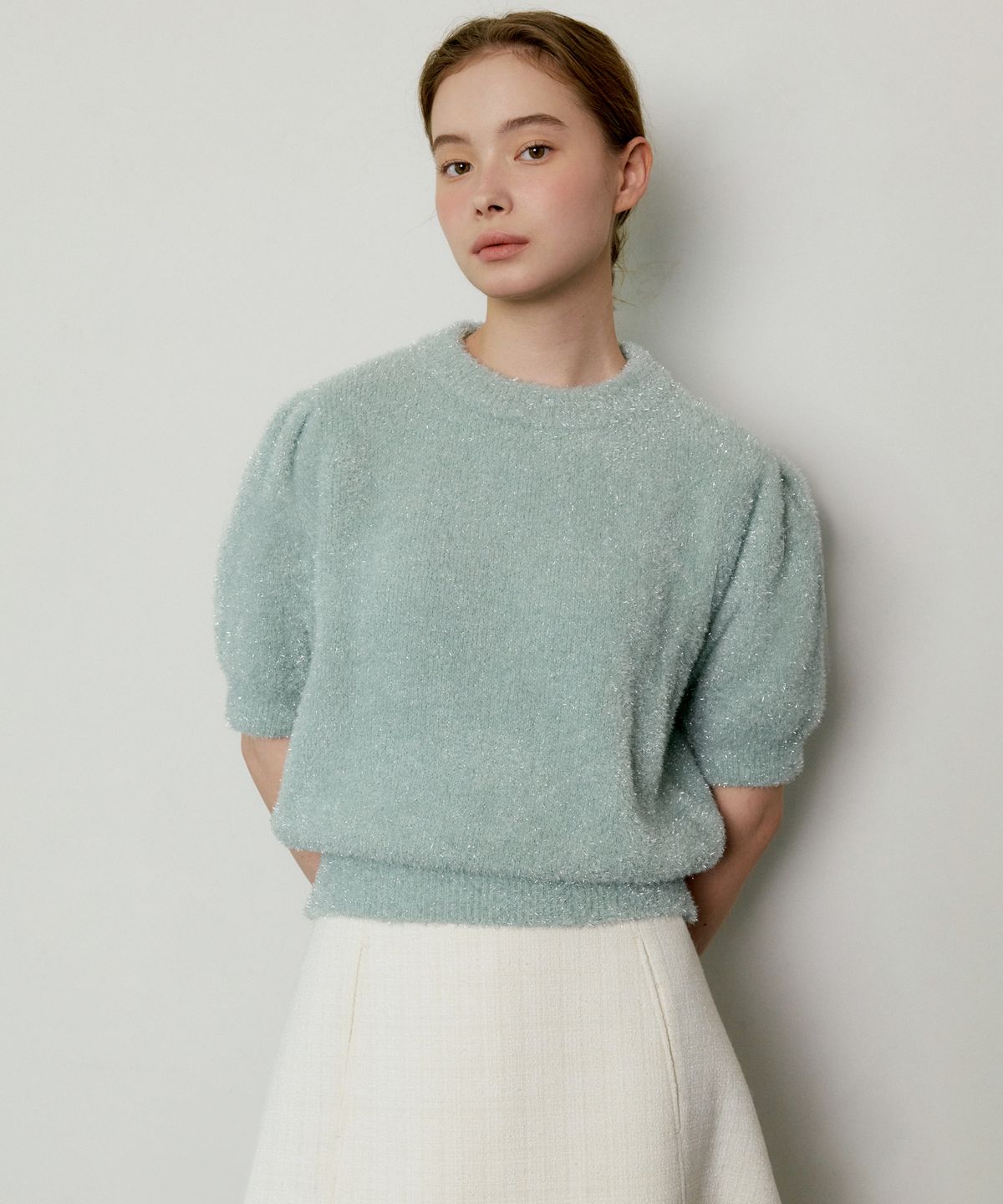오떼뜨(OCTETTE) PEARL VOLUM KNIT_2COLOR