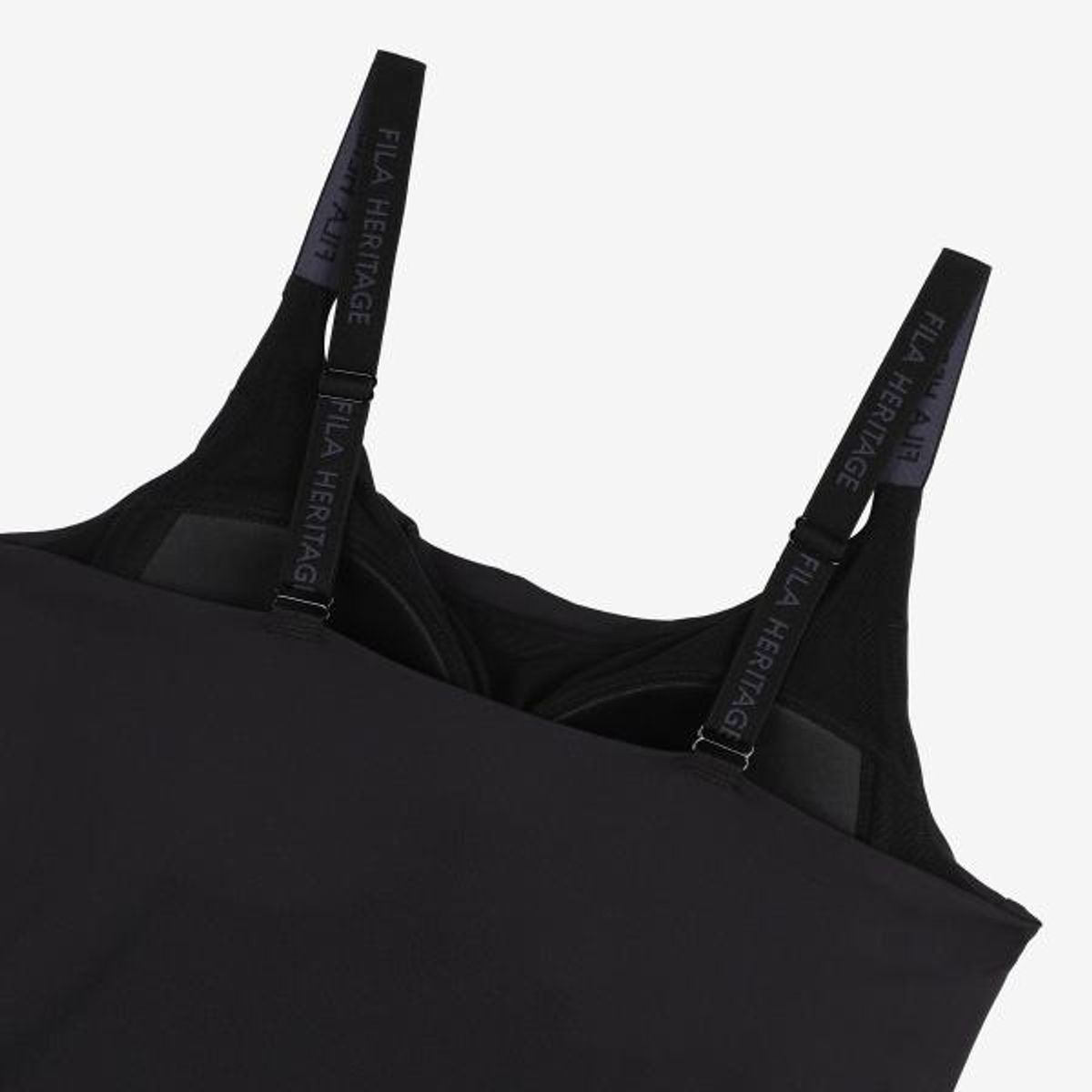 휠라언더웨어(FILA UNDERWEAR) 에센셜 몰드부착형 끈런닝(FI4RNG9042FBLK)