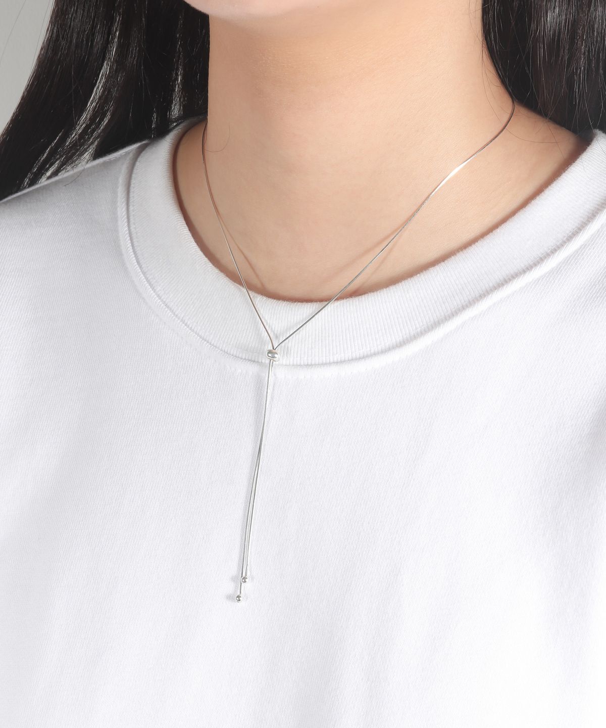 쿼르코어(QUARQOR) #7522 silver92.5 NECKLACE