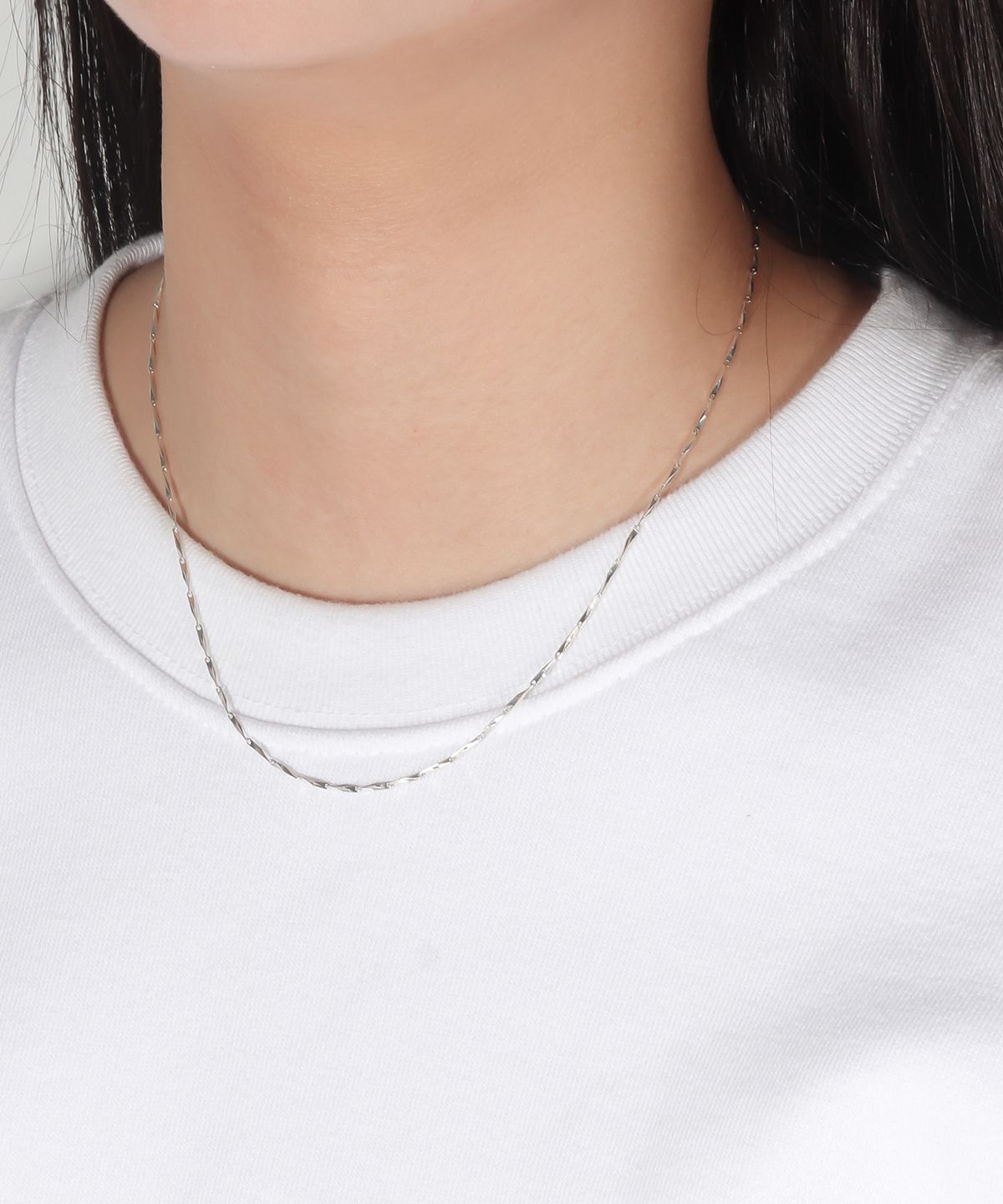 쿼르코어(QUARQOR) #7523 silver92.5 NECKLACE