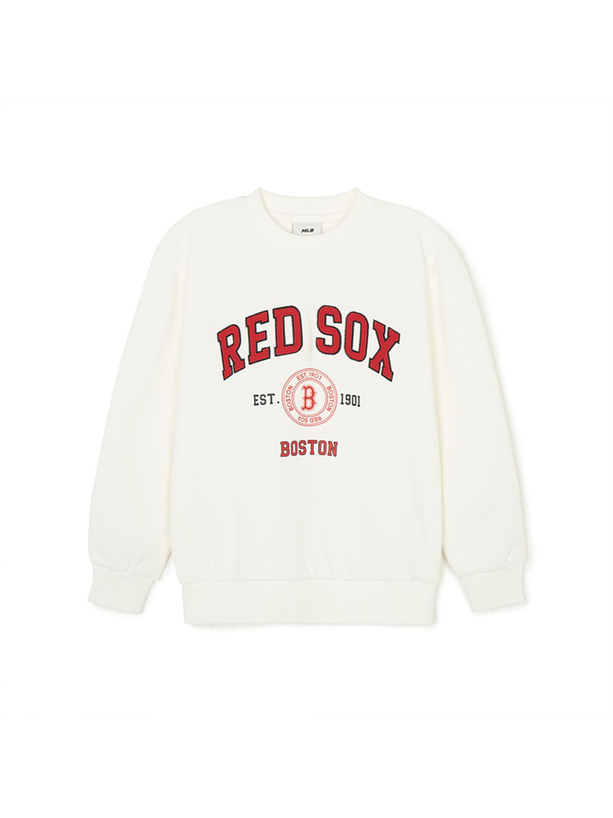 엠엘비 키즈(MLB KIDS) 바시티 맨투맨 BOS (Ivory)