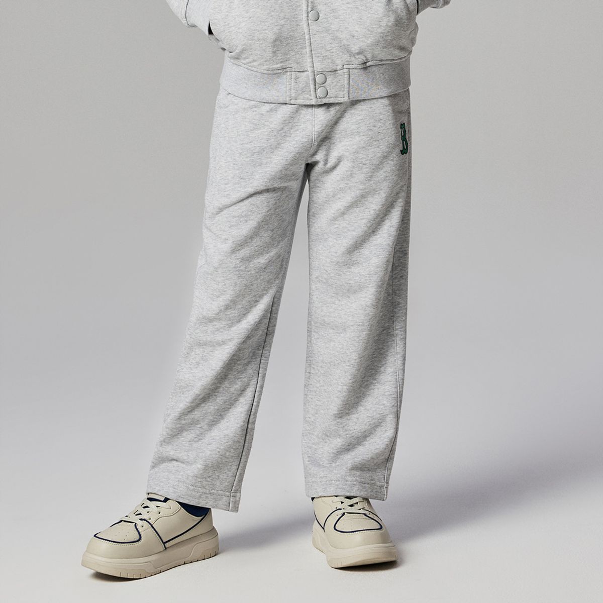 엠엘비 키즈(MLB KIDS) 바시티 팬츠 BOS (L.Melange Grey)
