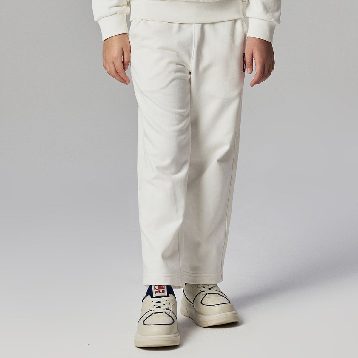 엠엘비 키즈(MLB KIDS) 바시티 팬츠 BOS (Ivory)