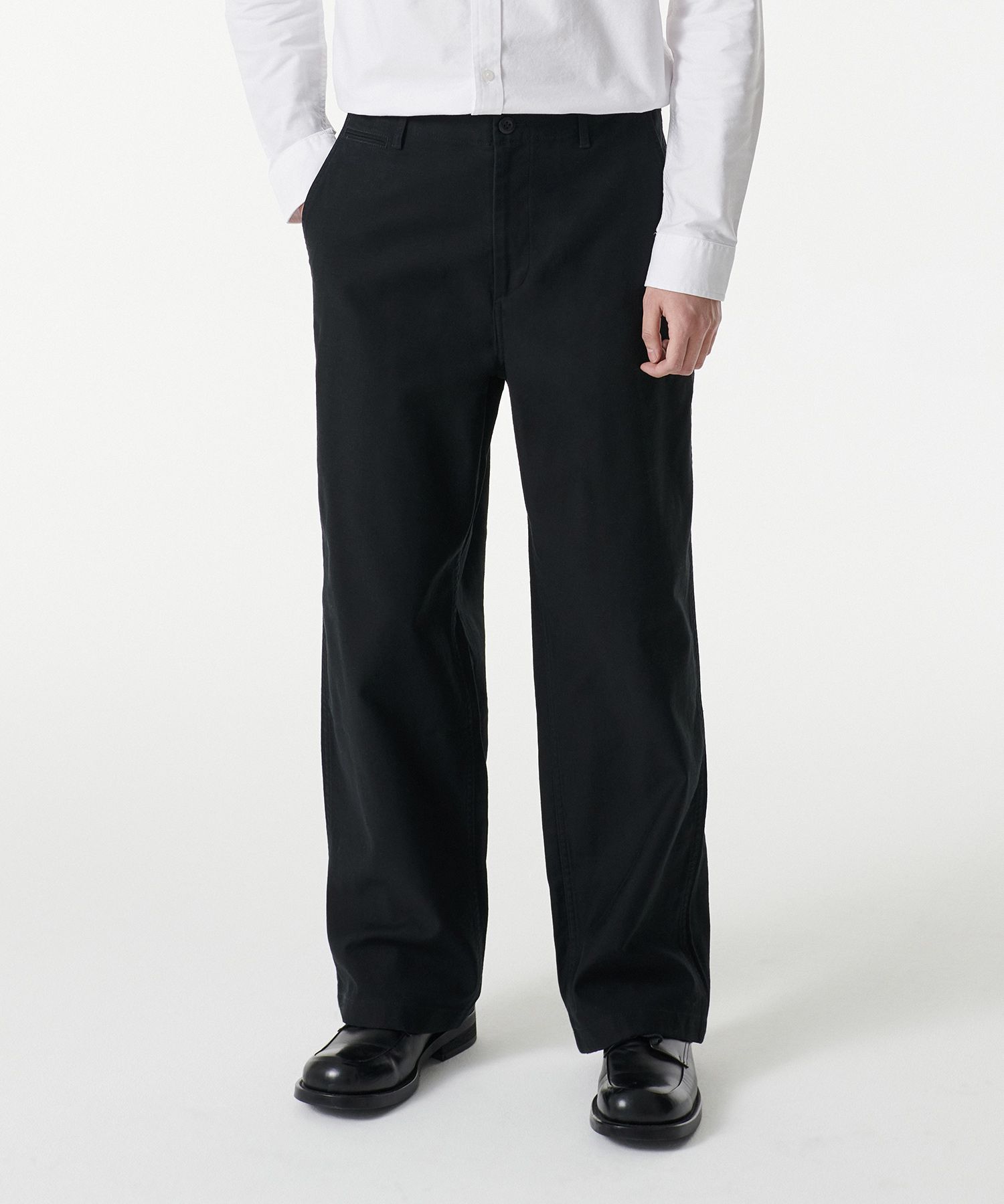 パンツ Santiago Officer Pants Almost Black Santiago Officer Pants #Almost Black [AOESPT001] – ciacura