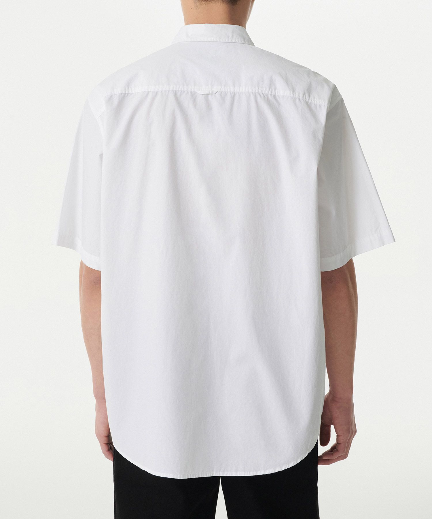 ★MUSINSA STANDARD★ Relaxed soft poplin shirt white MMESH10 MUSINSA | MUSINSA STANDARD Relaxed Washed Poplin Short