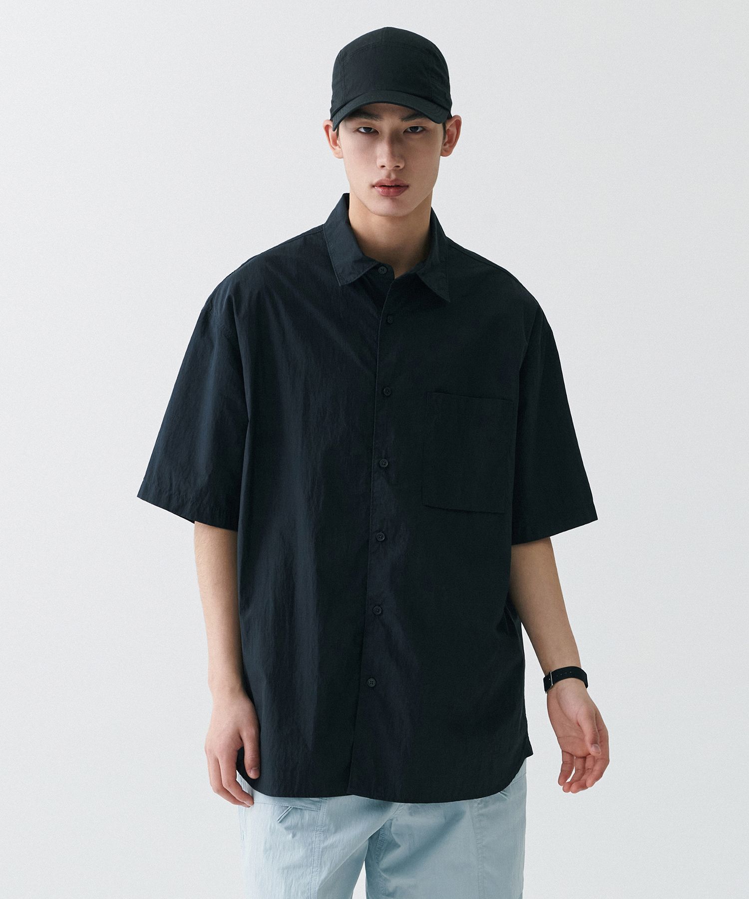 ★MUSINSA STANDARD★ City Leisure CN Oversized Shirt Khaki M MUSINSA | MUSINSA STANDARD City Leisure CN Oversized Short