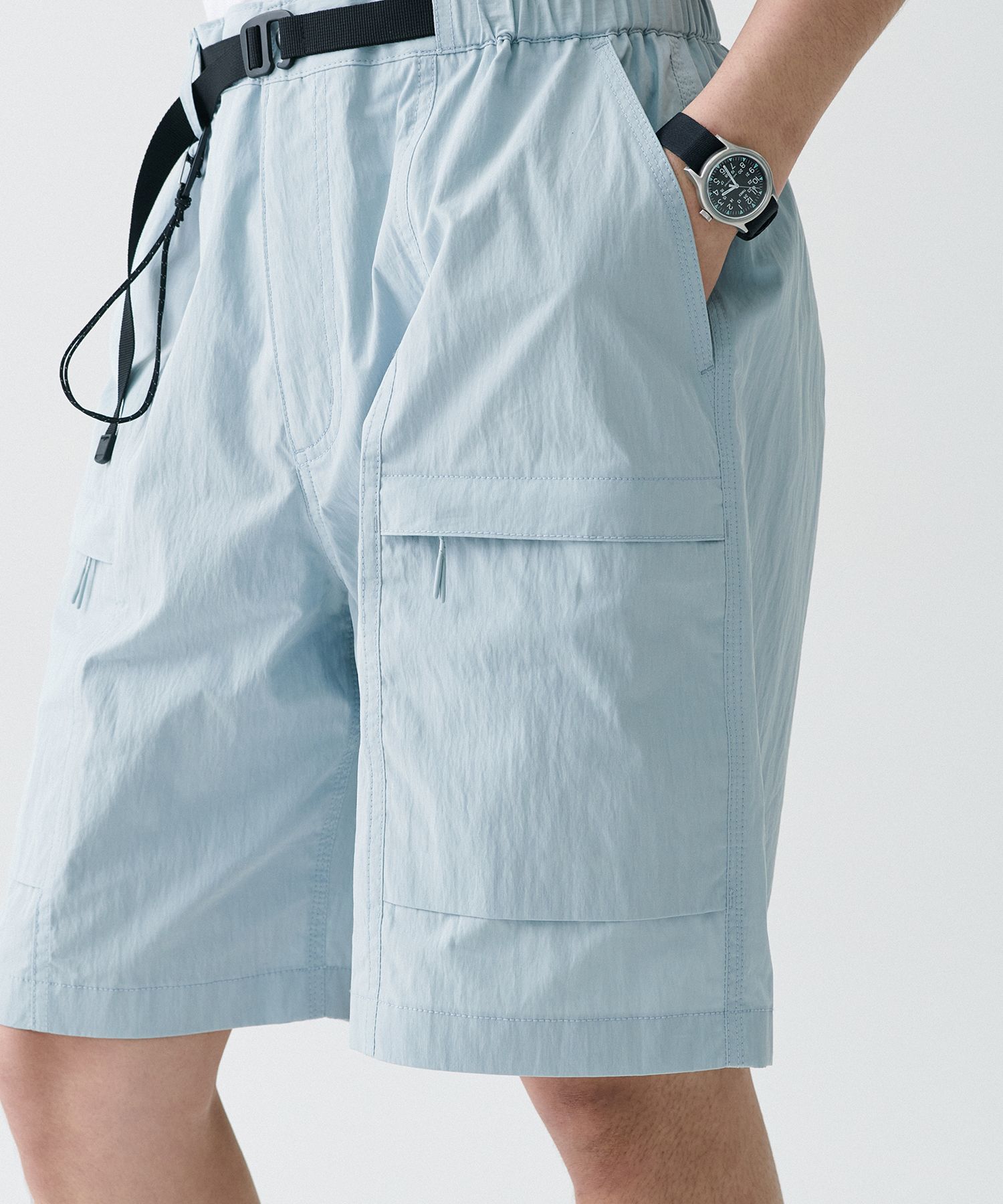 ★MUSINSA STANDARD★ City Leisure CN Belted Utility Shorts B MUSINSA | MUSINSA STANDARD City Leisure CN Belted Utility