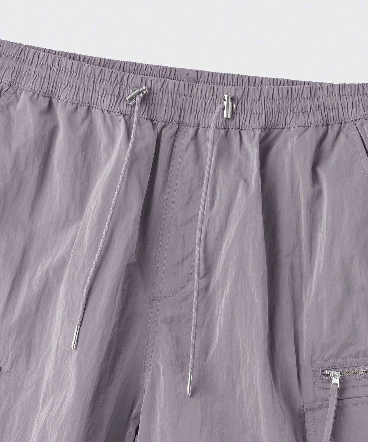 무신사 스탠다드 우먼(MUSINSA STANDARD WOMAN) 우먼즈 브라이트 파라슈트 카고 팬츠 [퍼플 그레이]