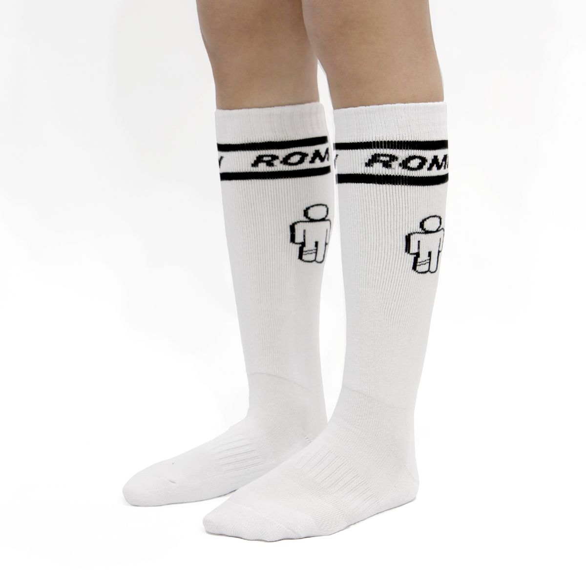 롬프(ROMP) LOGO SOCKS (WHITE)