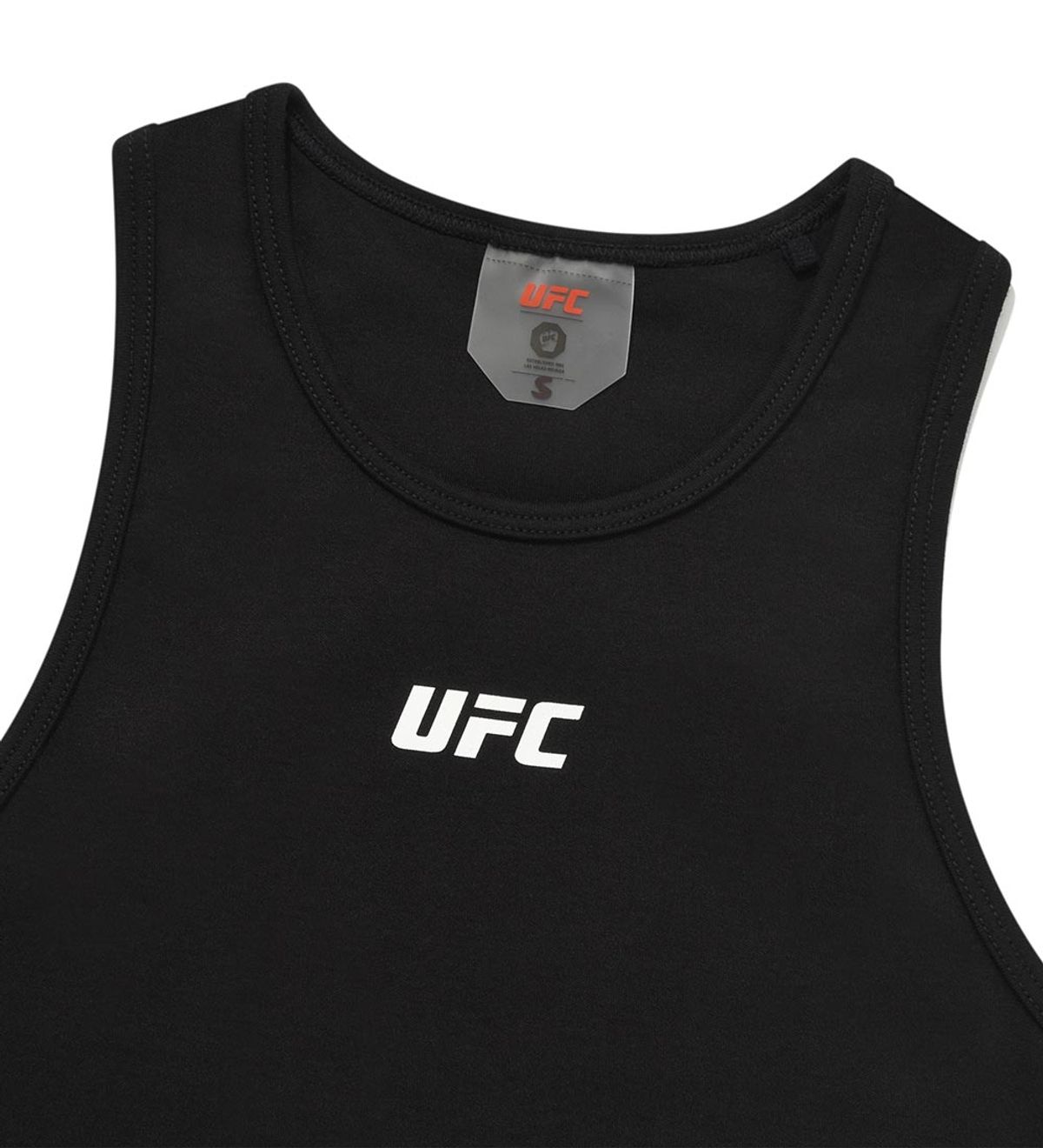 유에프씨 스포츠(UFC SPORT) UFC 우먼스 피지컬 짐웨어 슬리브리스 블랙 U4SLV2209BK