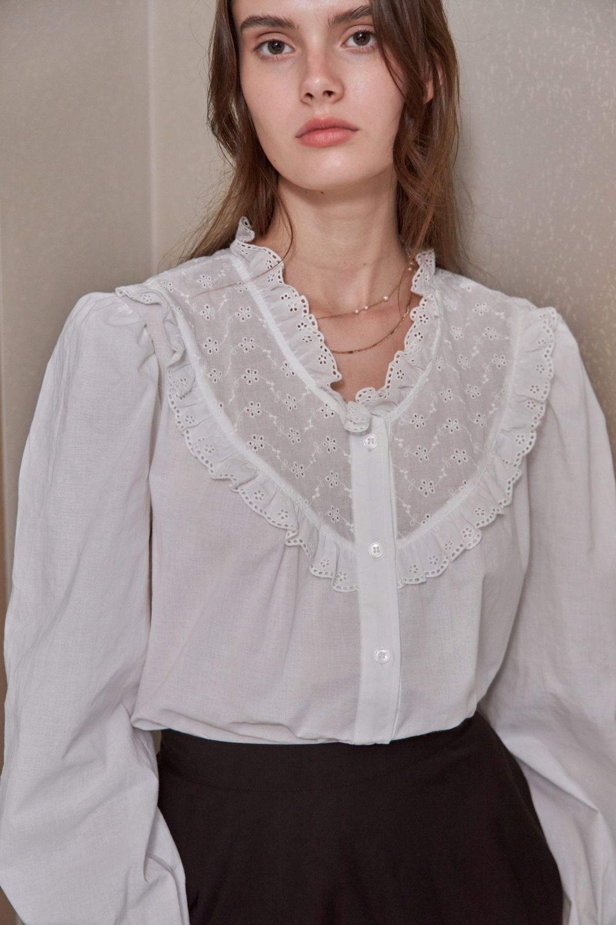 나루강(NARU KANG) Marguerite Blouse